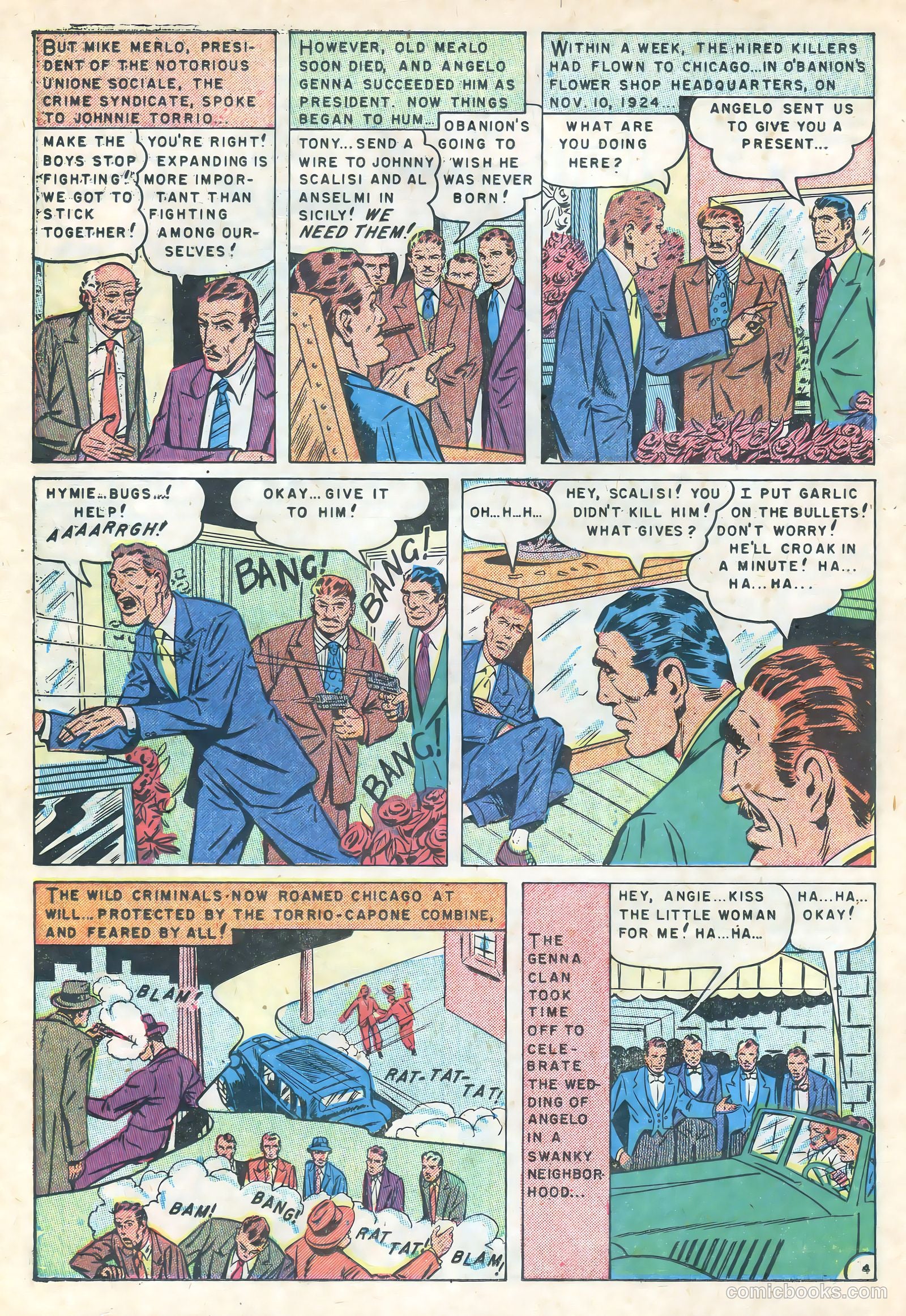 Gangsters and Gunmolls #2 (1951) — page 22 of 36