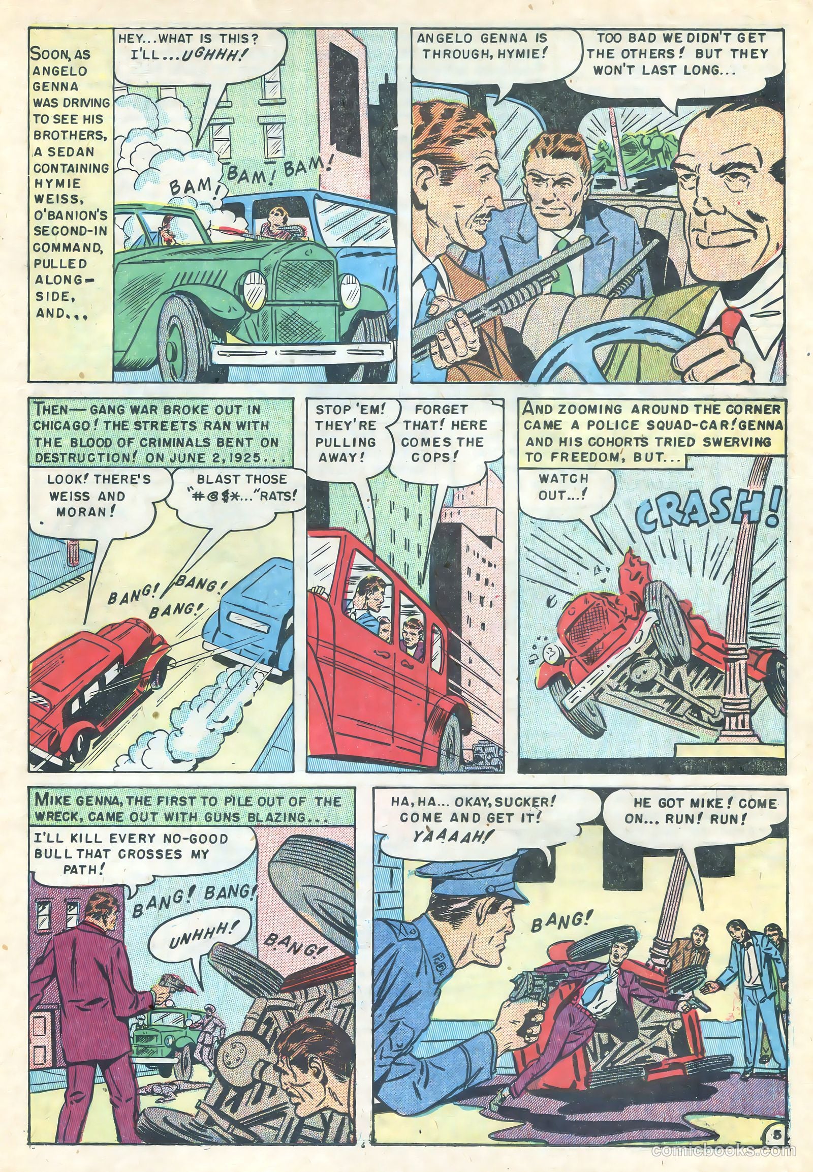 Gangsters and Gunmolls #2 (1951) — page 23 of 36