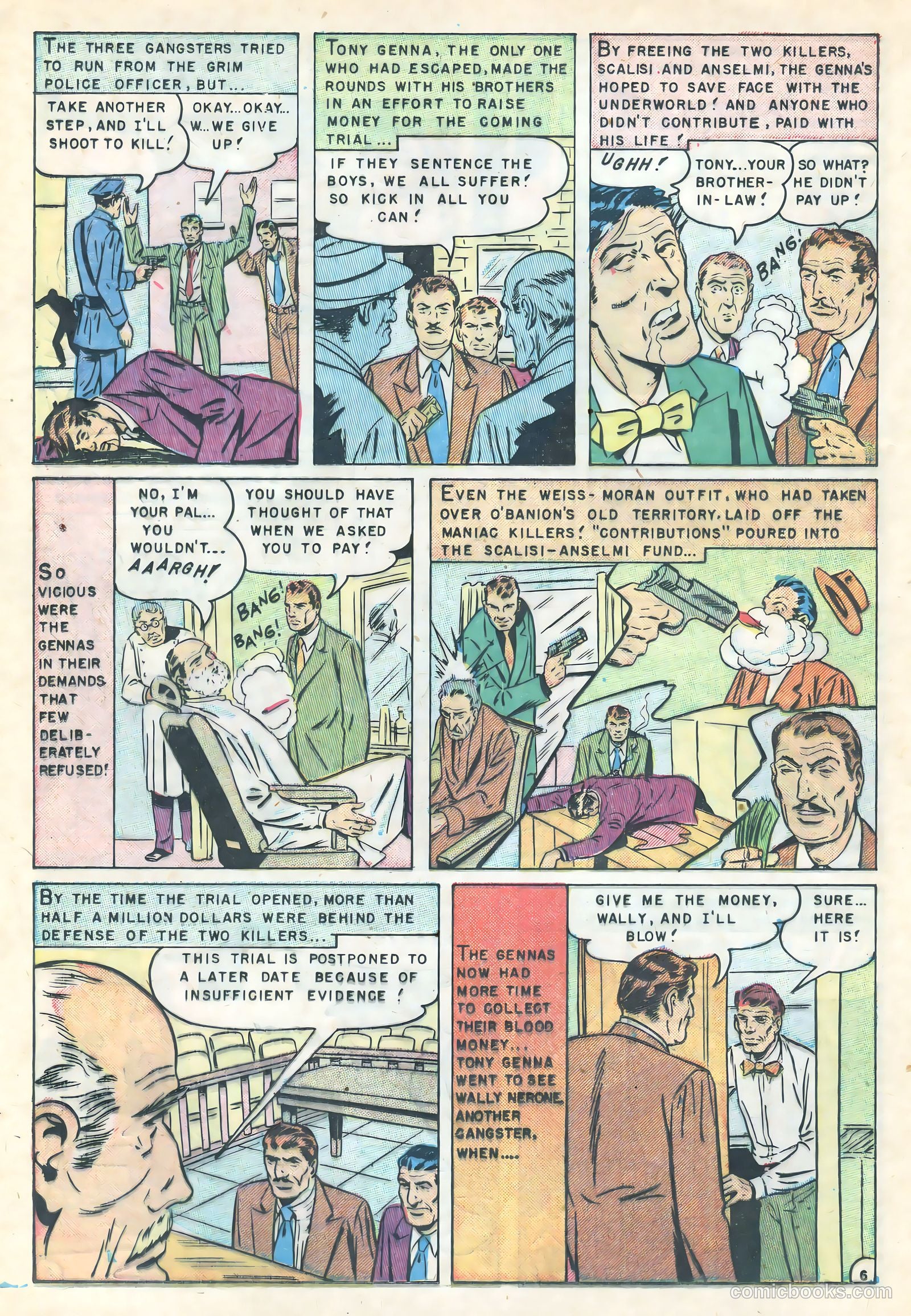 Gangsters and Gunmolls #2 (1951) — page 24 of 36