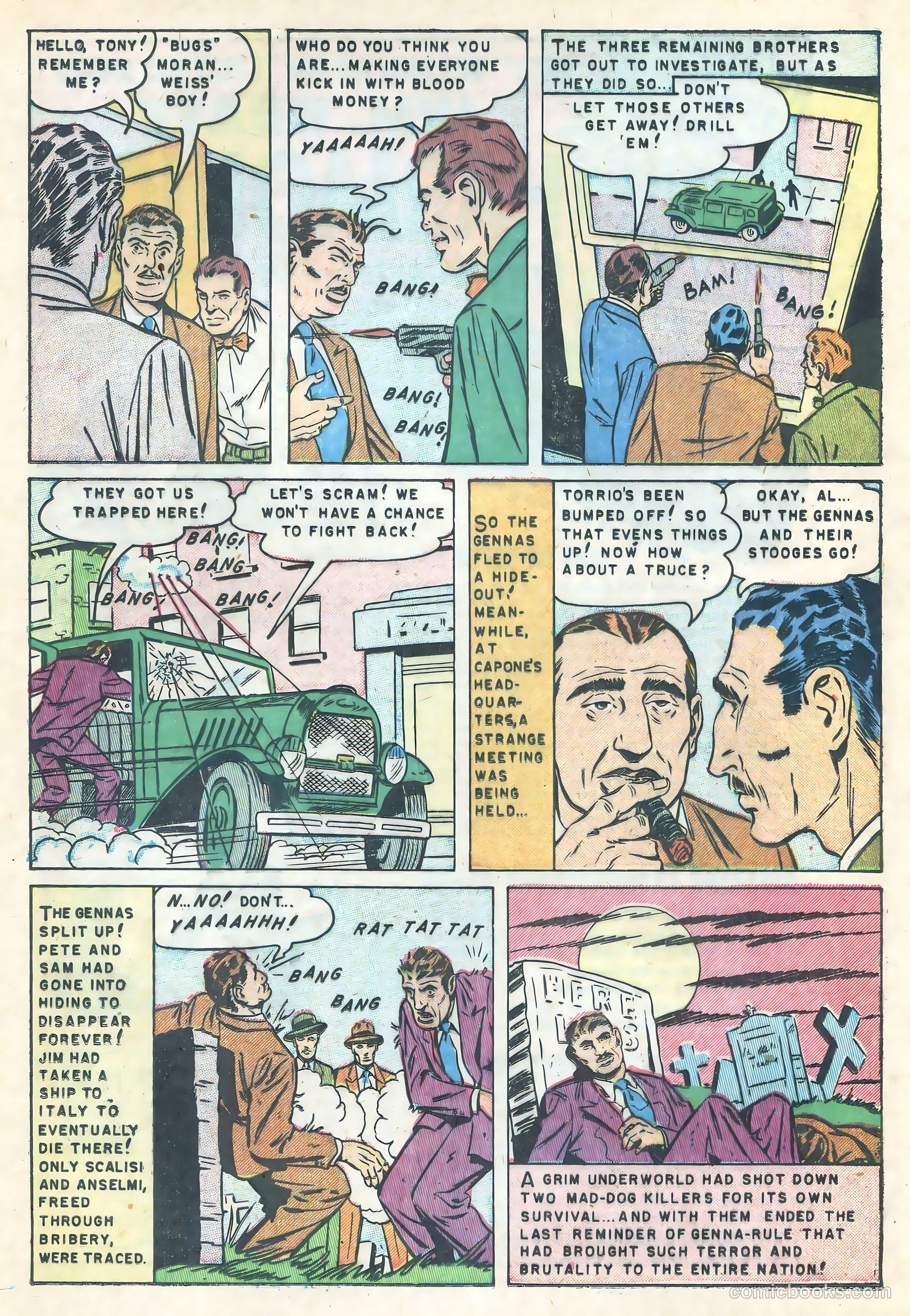 Gangsters and Gunmolls #2 (1951) — page 25 of 36