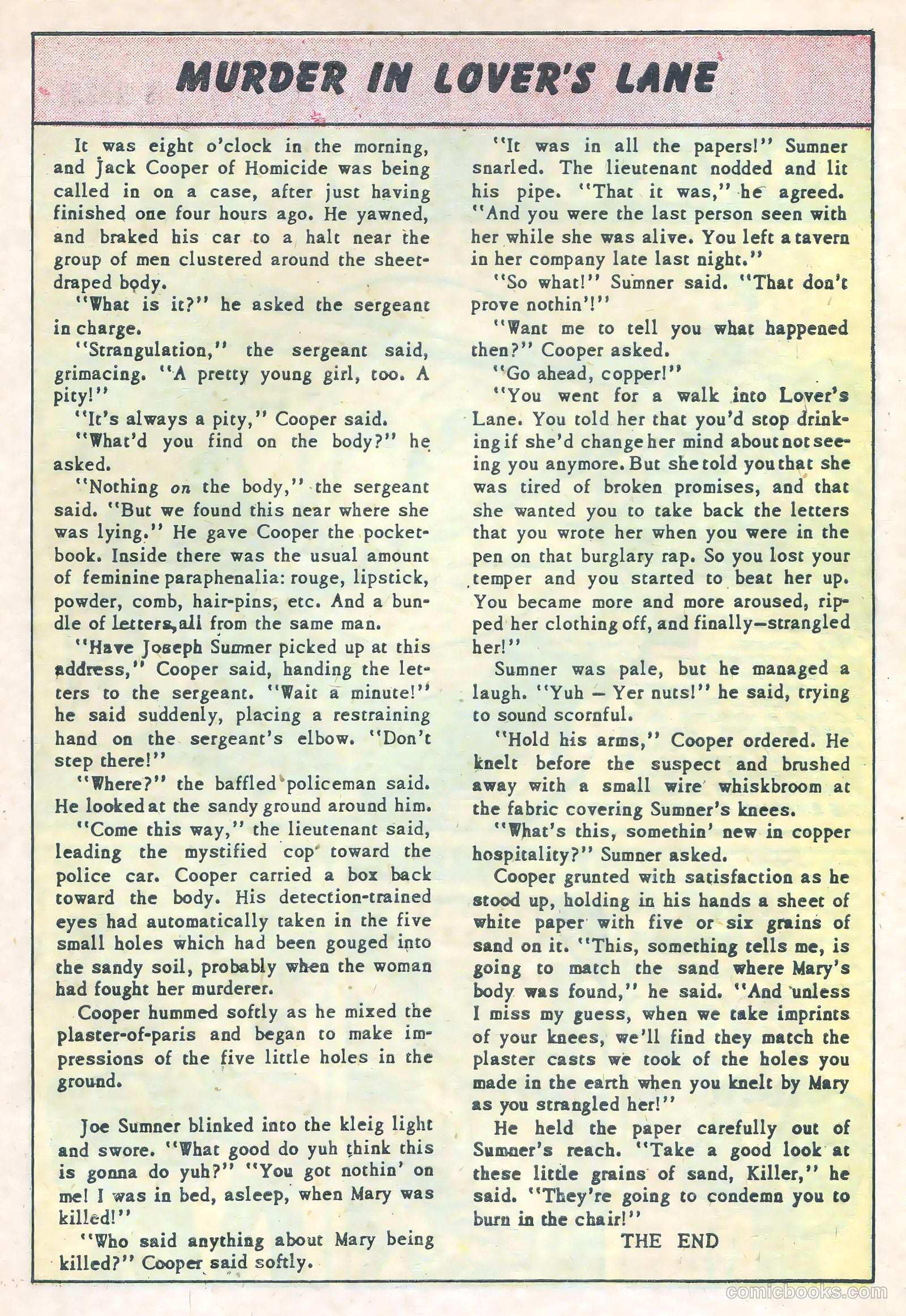 Gangsters and Gunmolls #2 (1951) — page 27 of 36