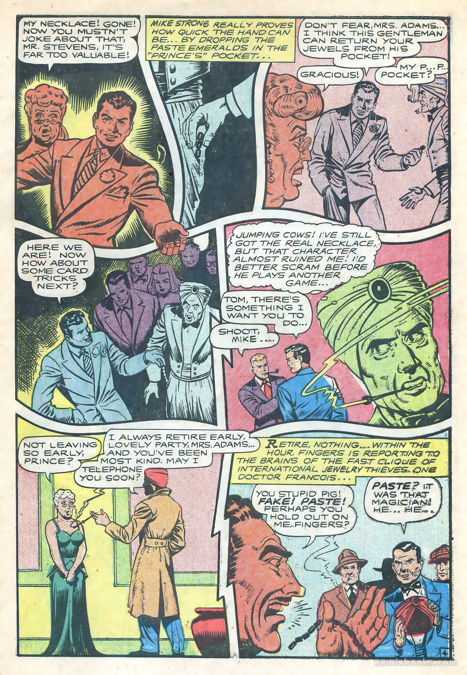 Gangsters and Gunmolls #2 (1951) — page 31 of 36