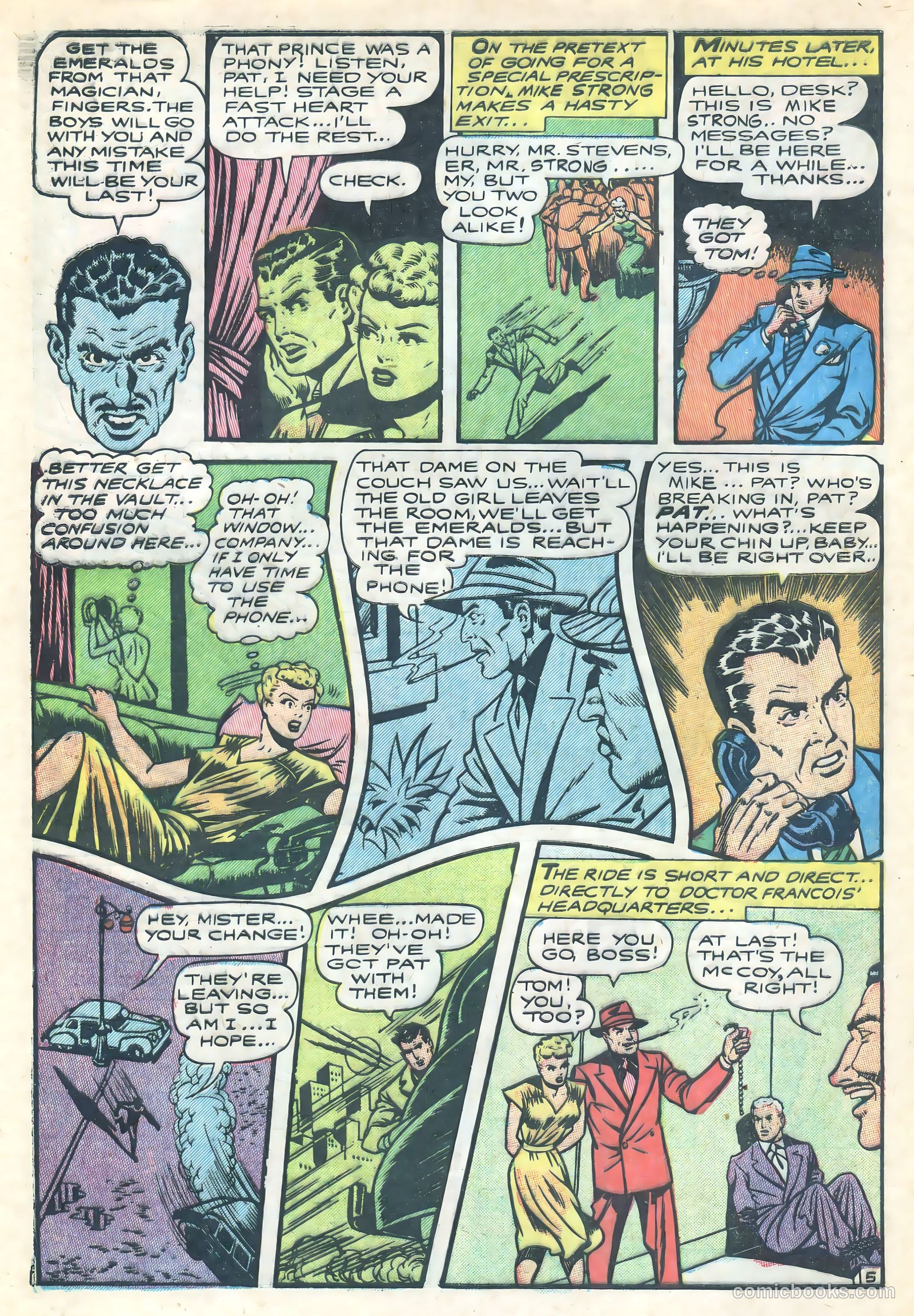 Gangsters and Gunmolls #2 (1951) — page 32 of 36