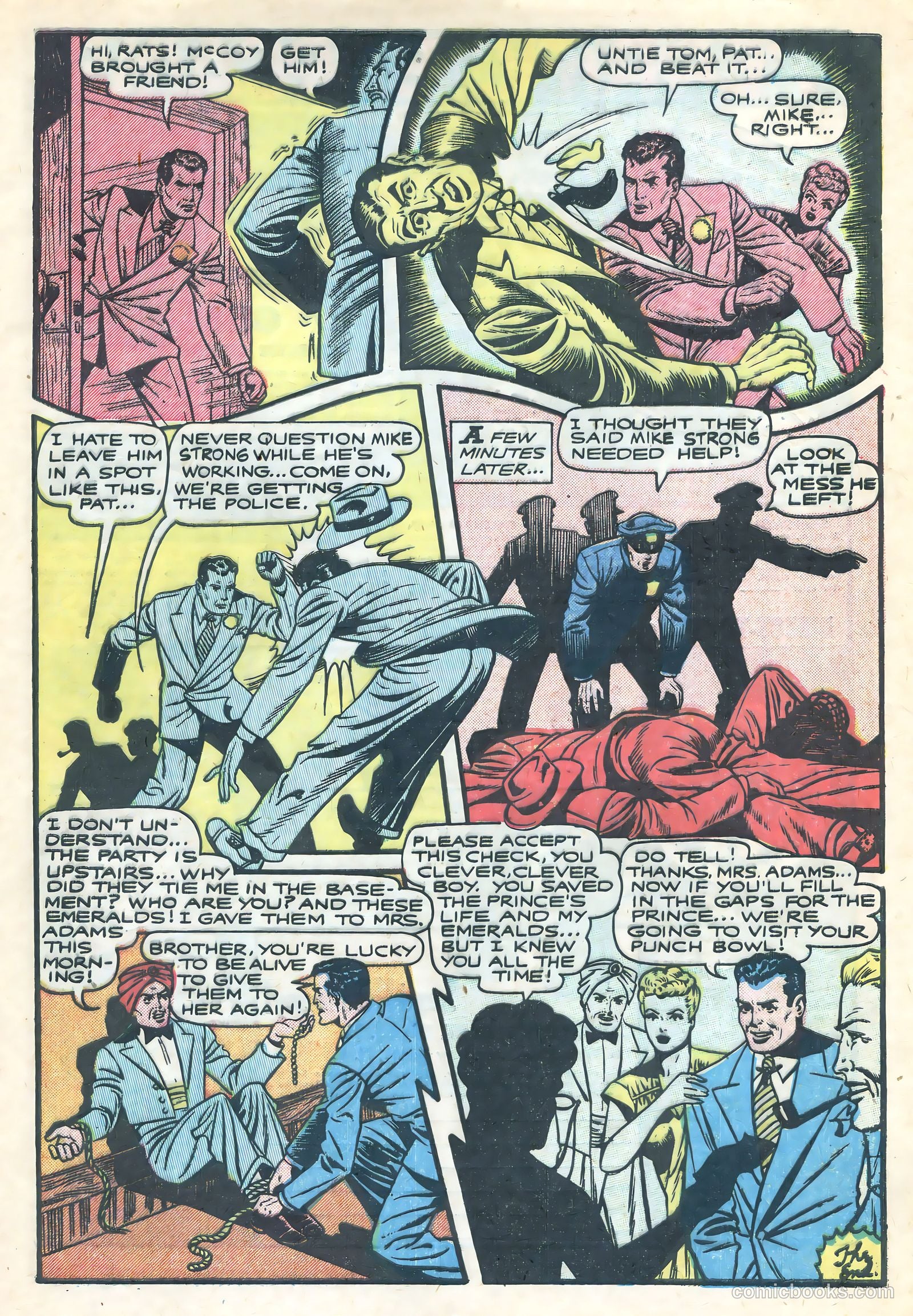 Gangsters and Gunmolls #2 (1951) — page 33 of 36