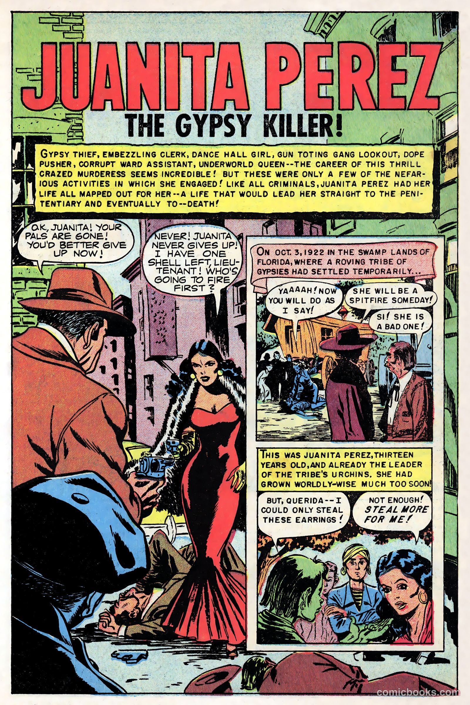 Gangsters and Gunmolls #3 (1952) — page 3 of 36