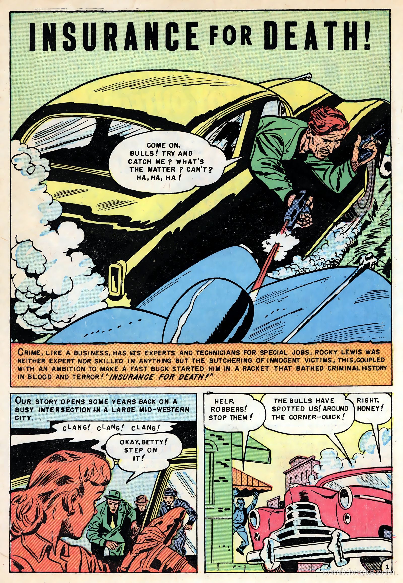 Gangsters and Gunmolls #3 (1952) — page 10 of 36