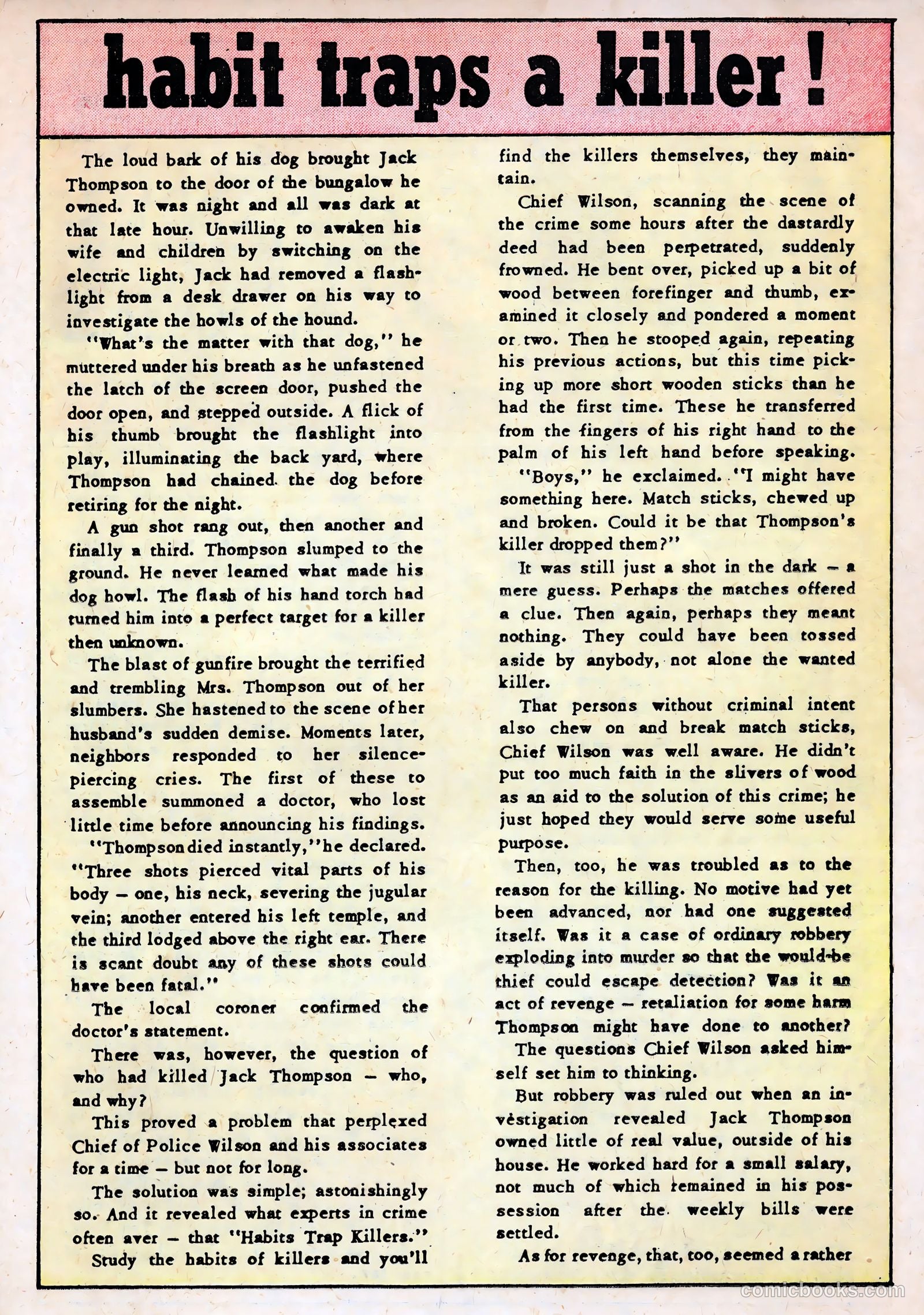 Gangsters and Gunmolls #3 (1952) — page 17 of 36