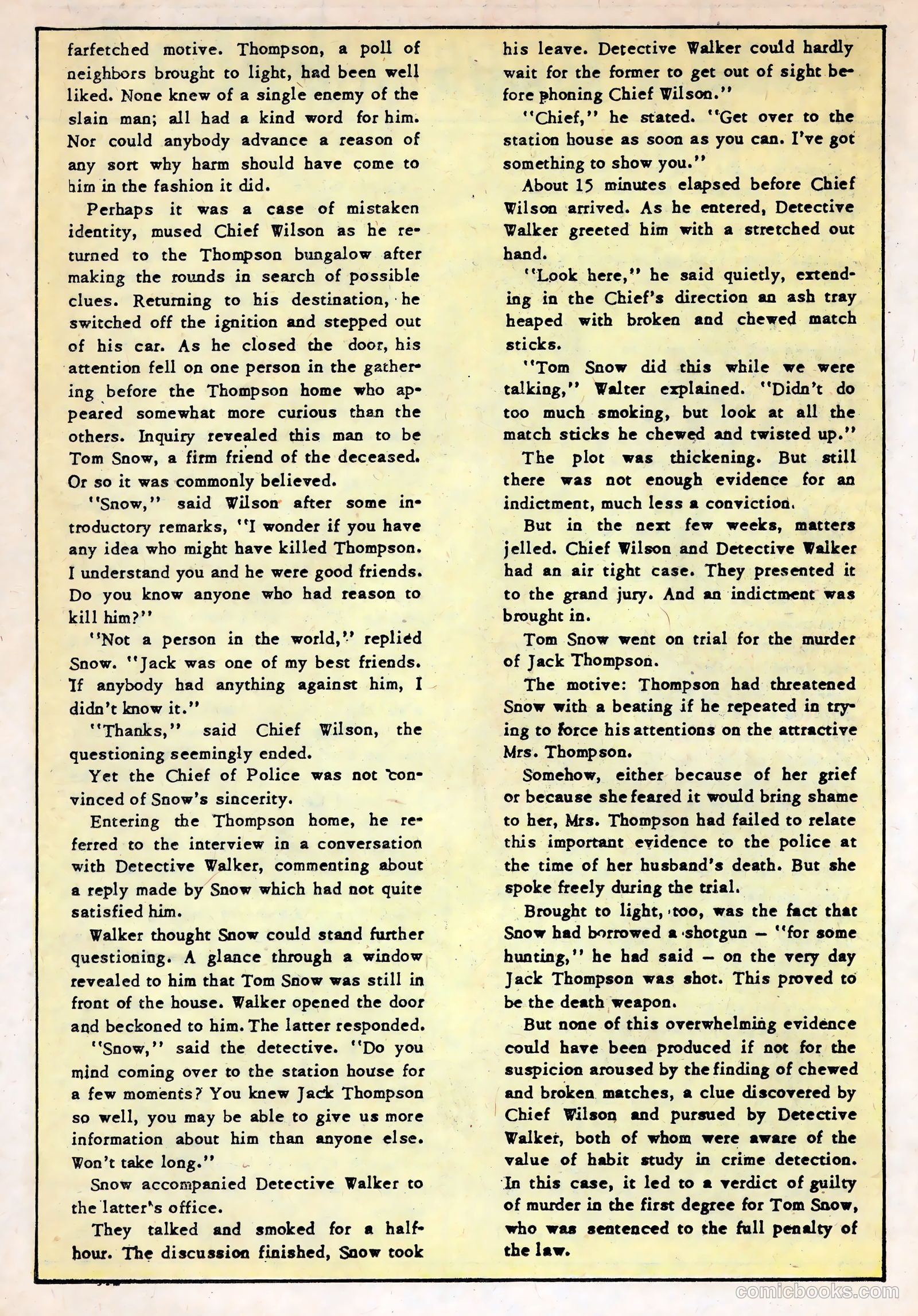 Gangsters and Gunmolls #3 (1952) — page 18 of 36
