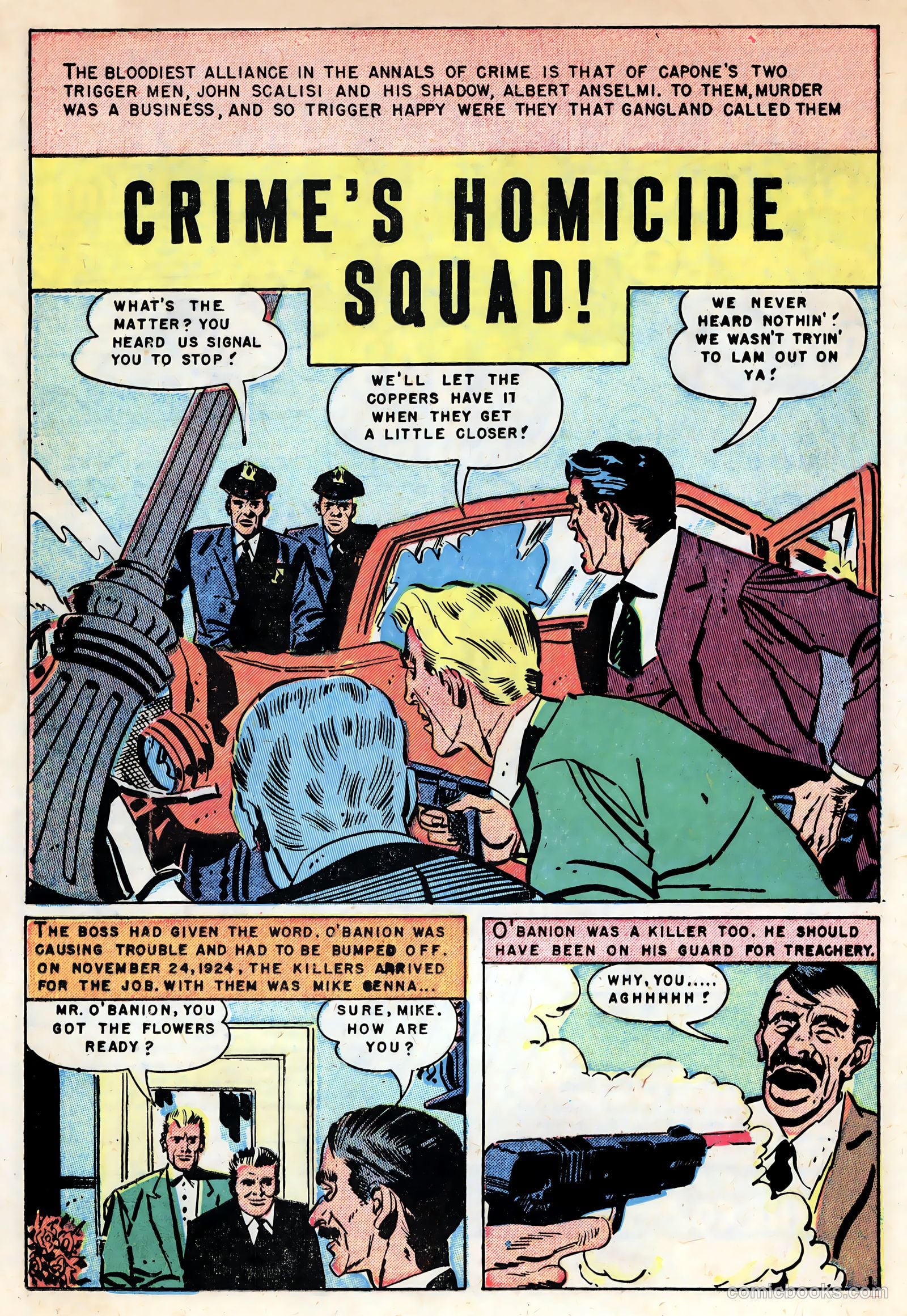 Gangsters and Gunmolls #3 (1952) — page 20 of 36