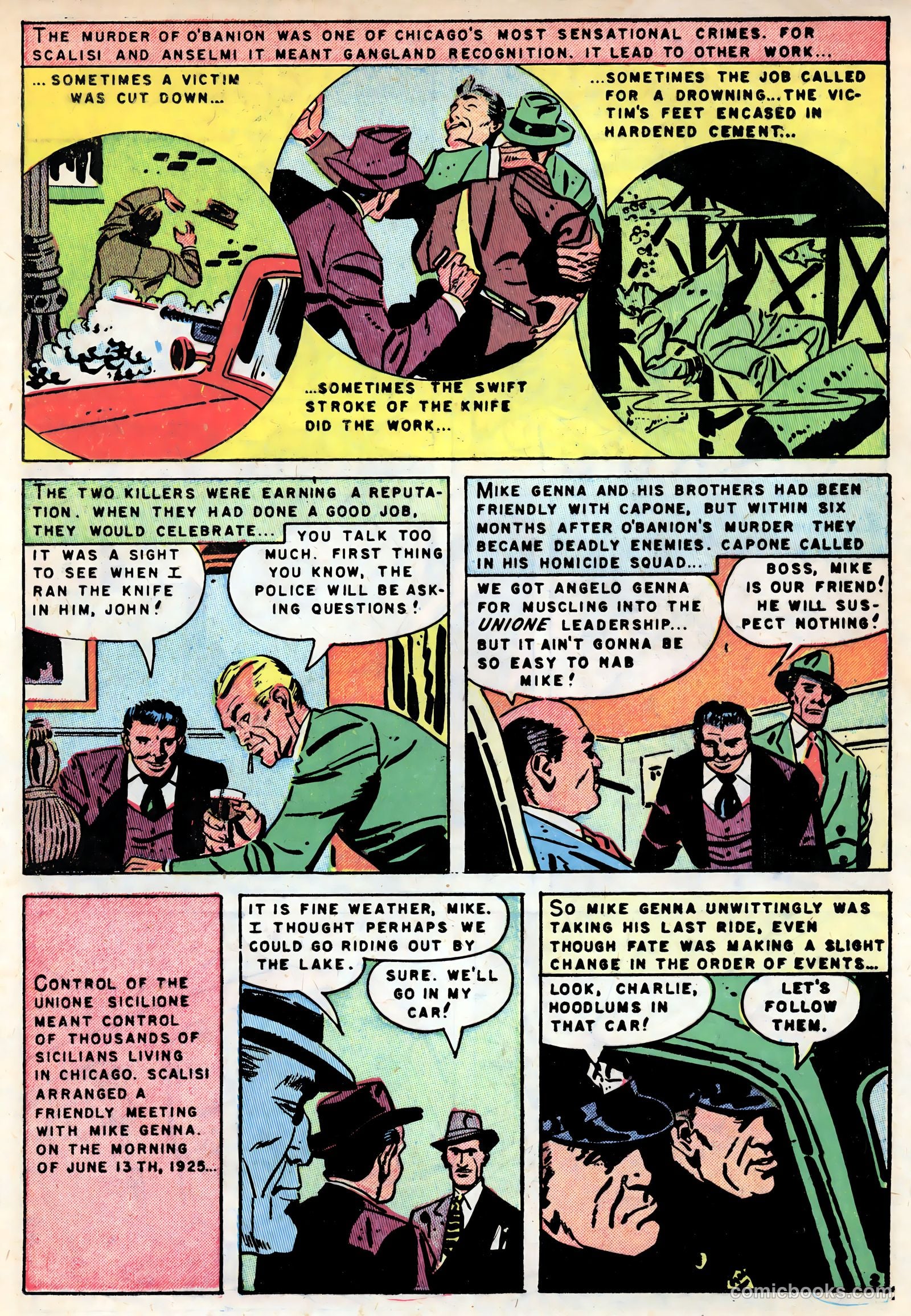 Gangsters and Gunmolls #3 (1952) — page 21 of 36