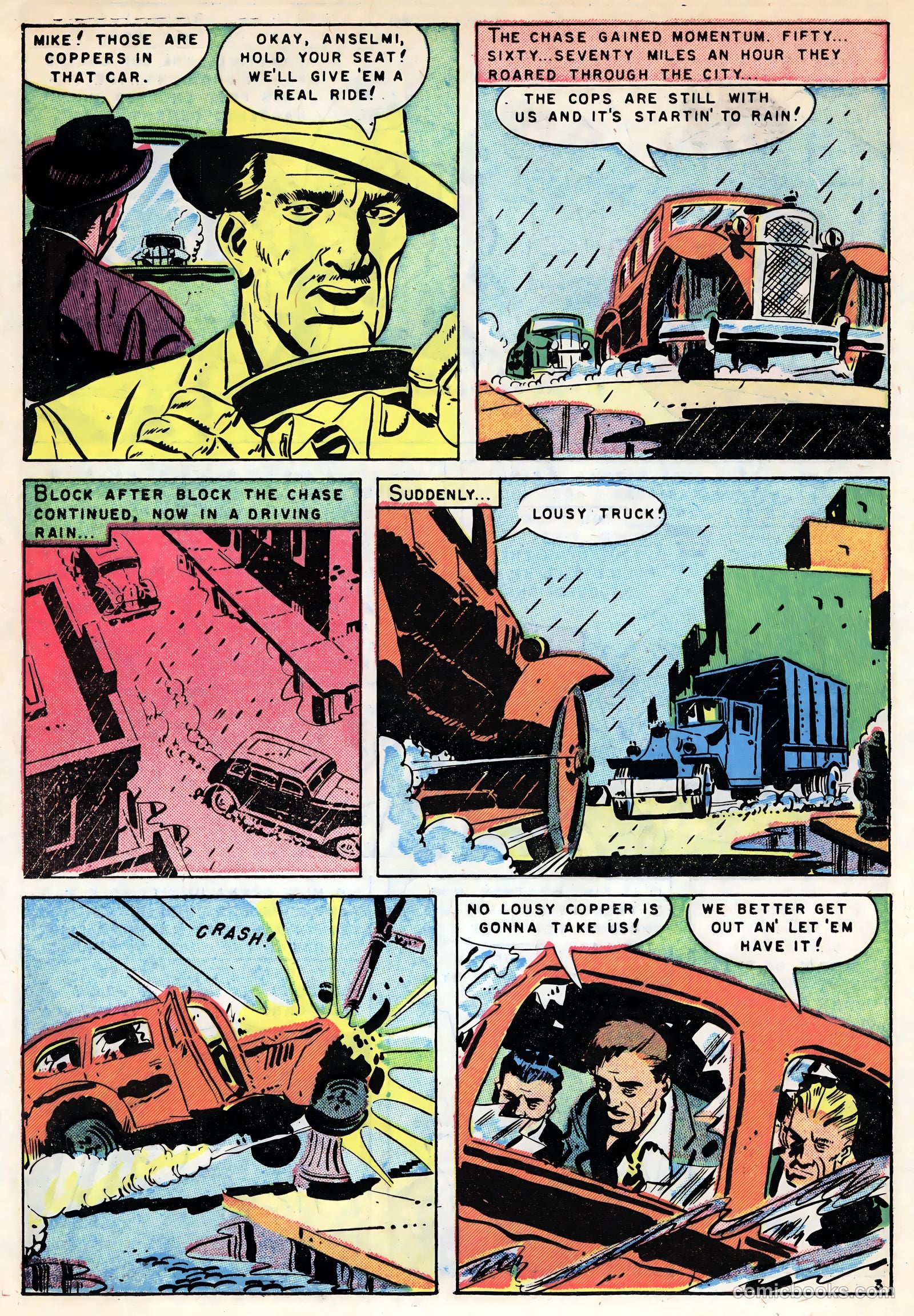 Gangsters and Gunmolls #3 (1952) — page 22 of 36