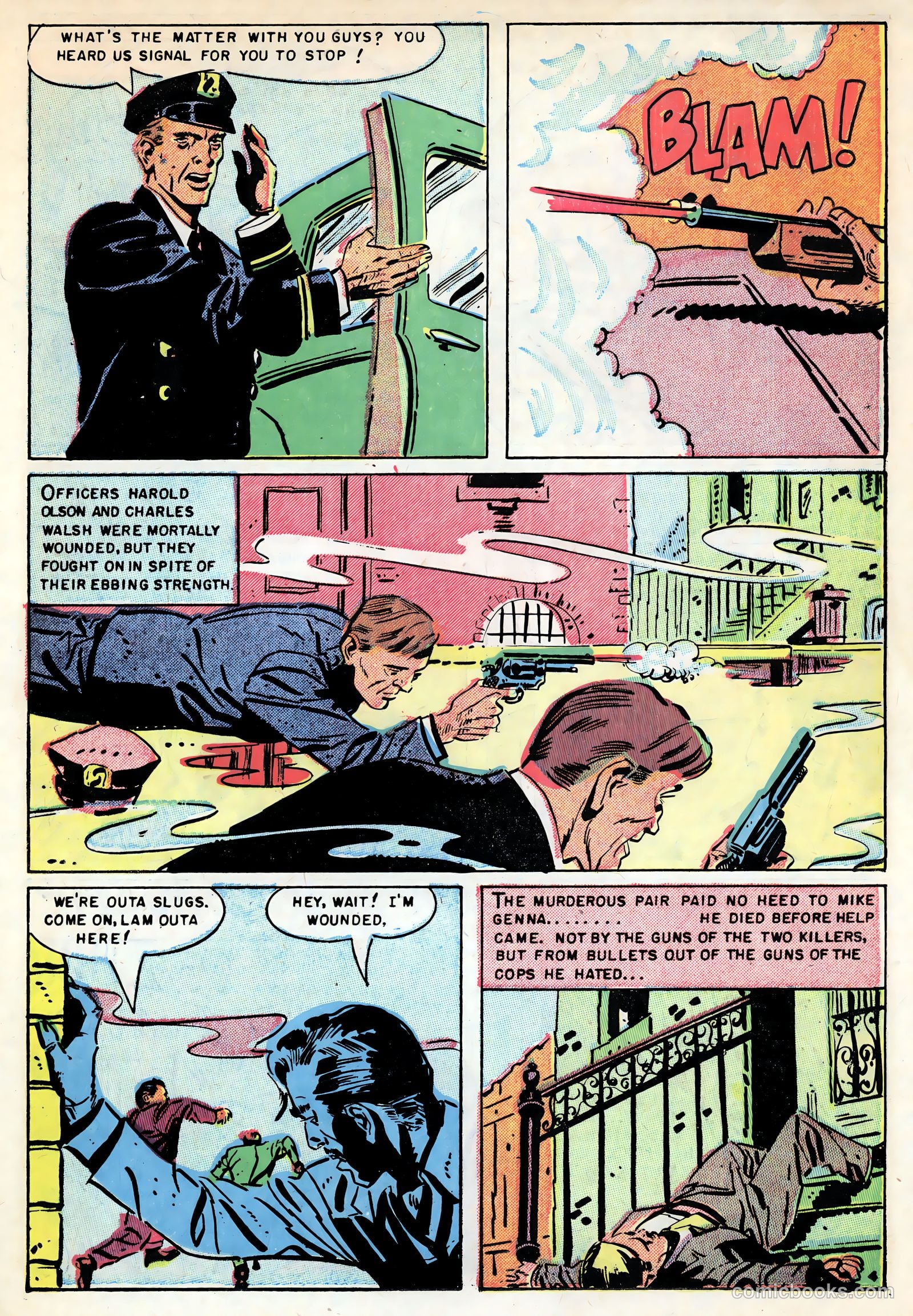 Gangsters and Gunmolls #3 (1952) — page 23 of 36