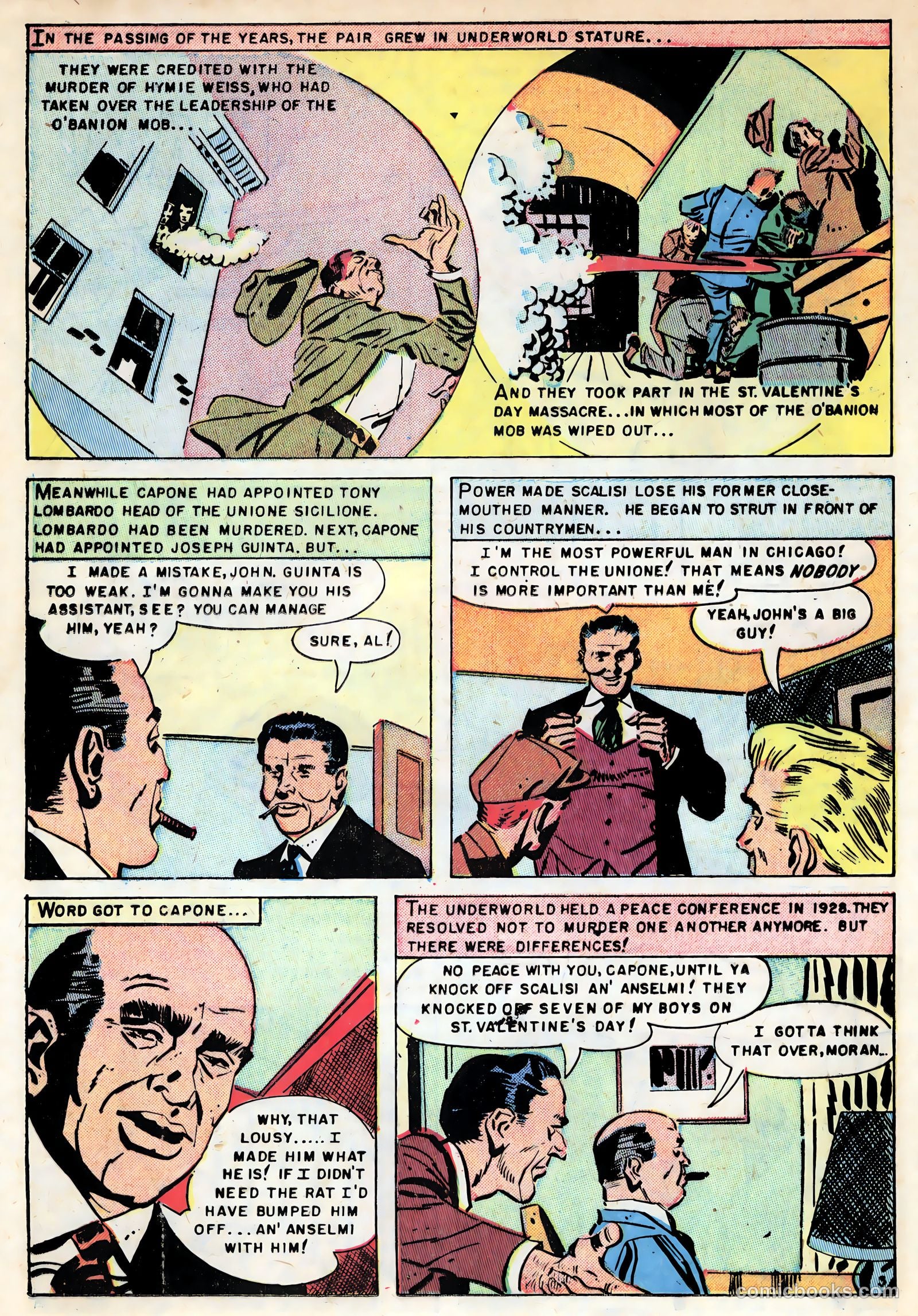 Gangsters and Gunmolls #3 (1952) — page 24 of 36