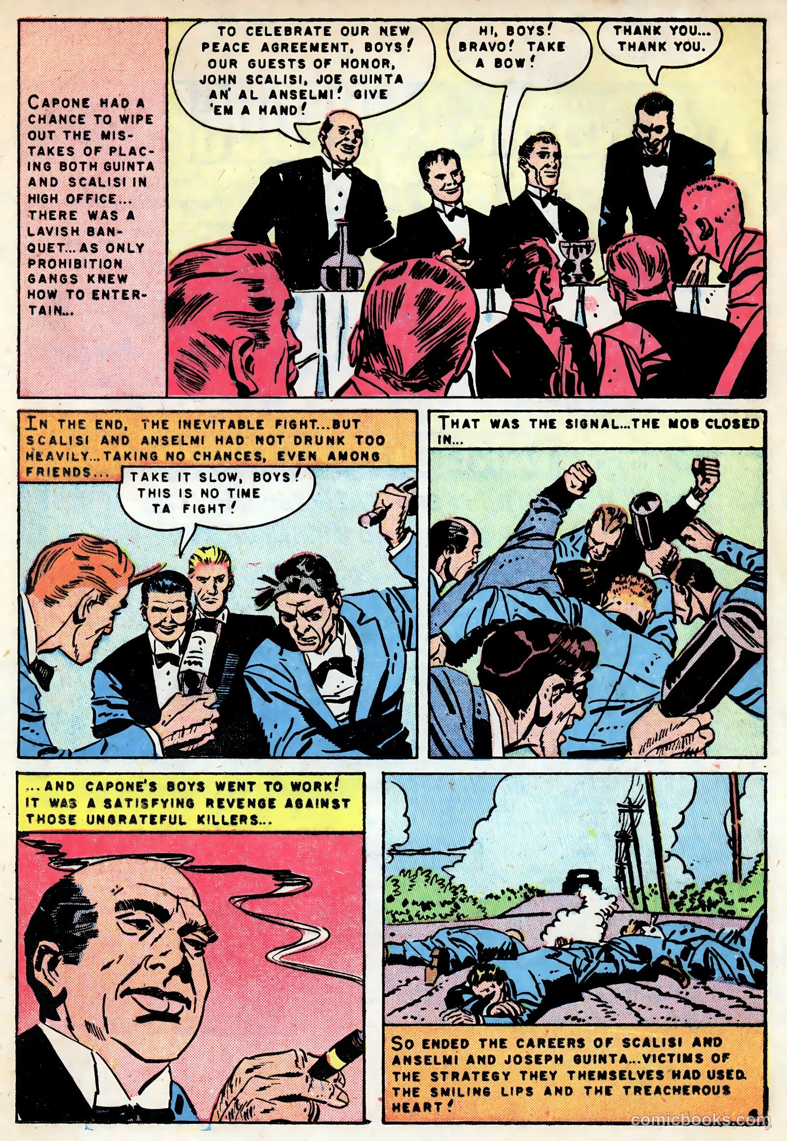 Gangsters and Gunmolls #3 (1952) — page 25 of 36