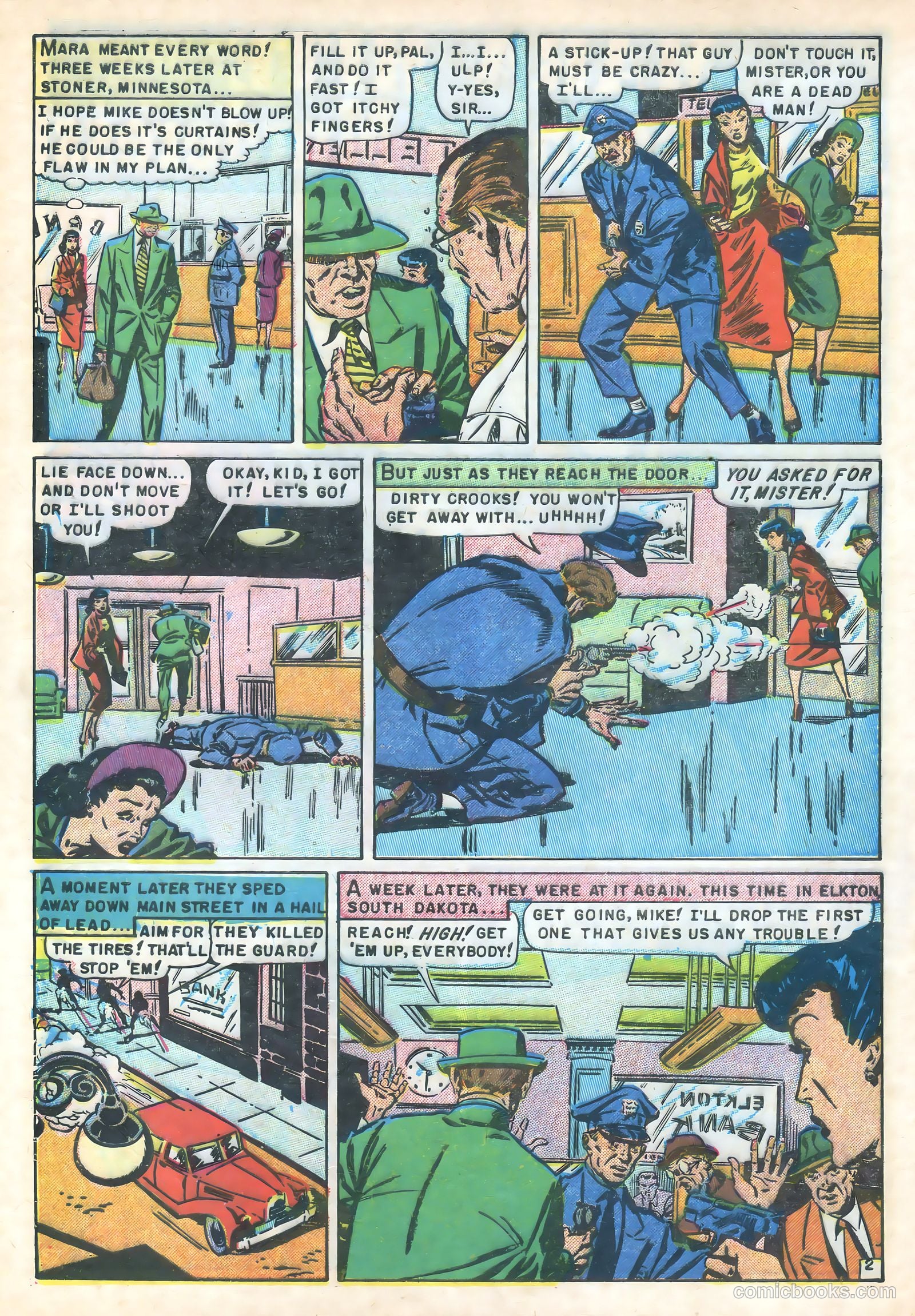Gangsters and Gunmolls #4 (1952) — page 4 of 37