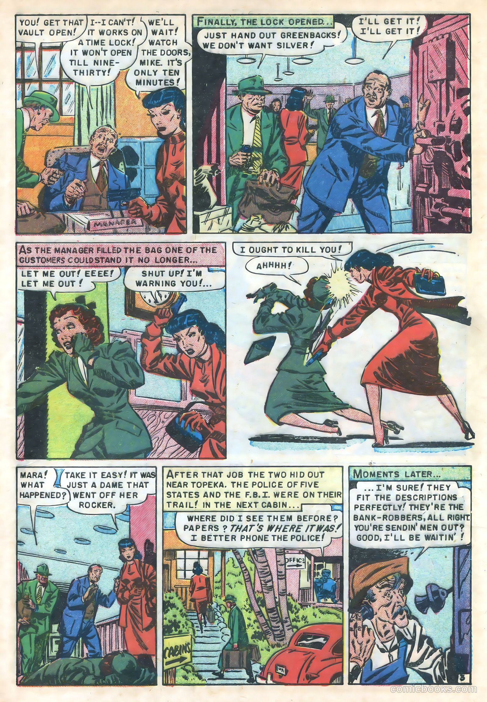 Gangsters and Gunmolls #4 (1952) — page 5 of 37