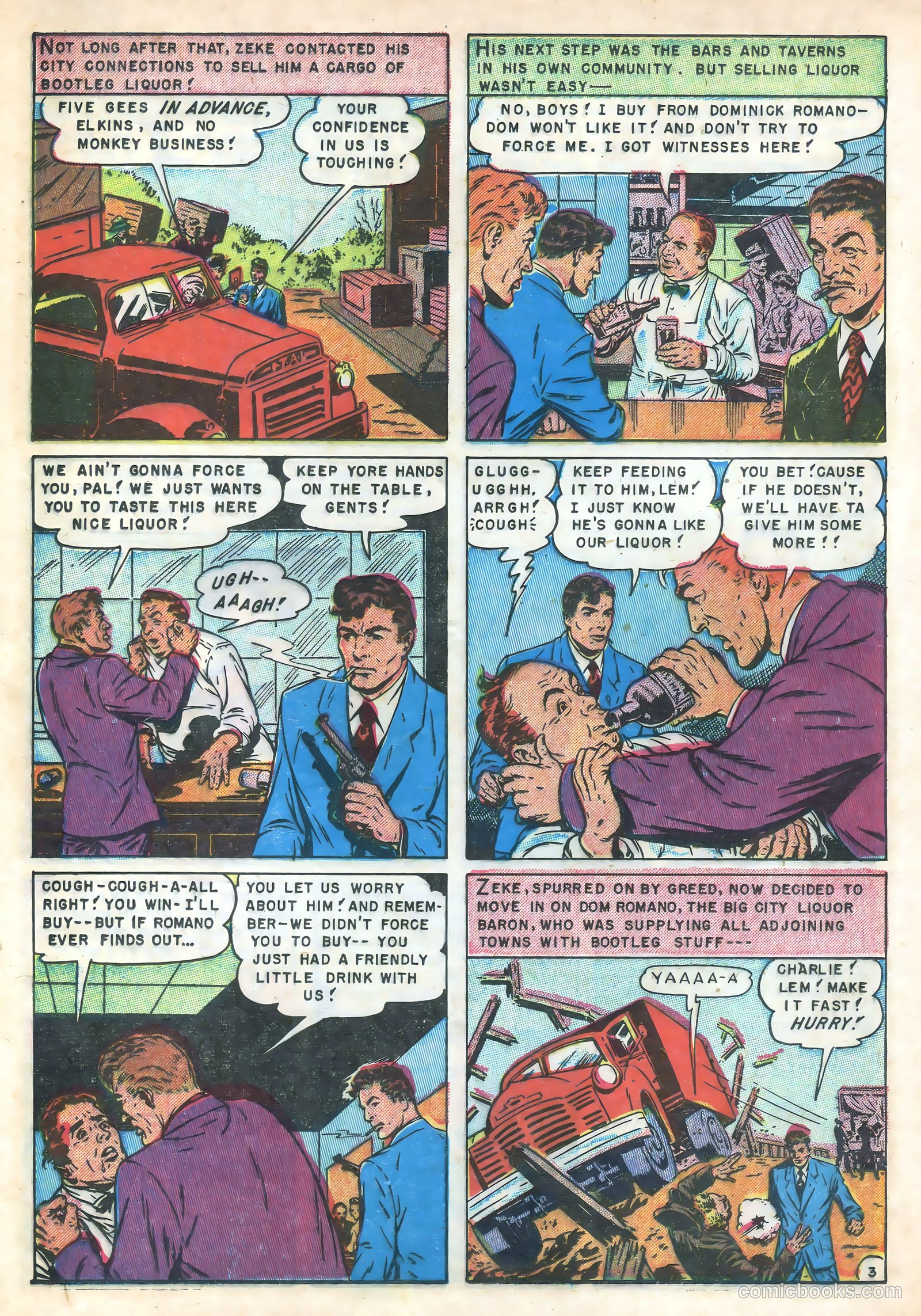 Gangsters and Gunmolls #4 (1952) — page 12 of 37