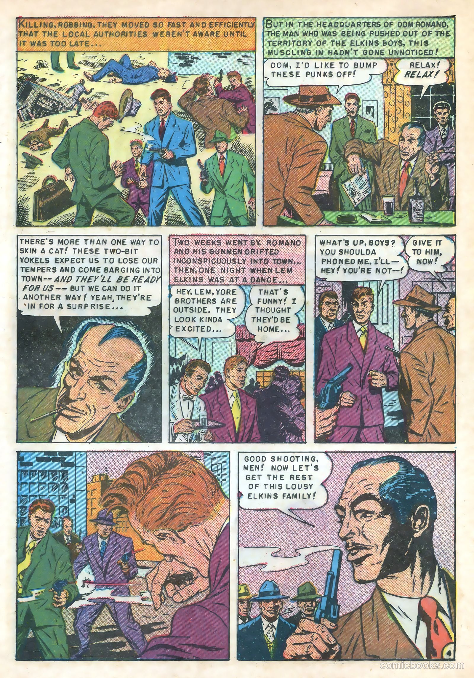 Gangsters and Gunmolls #4 (1952) — page 13 of 37
