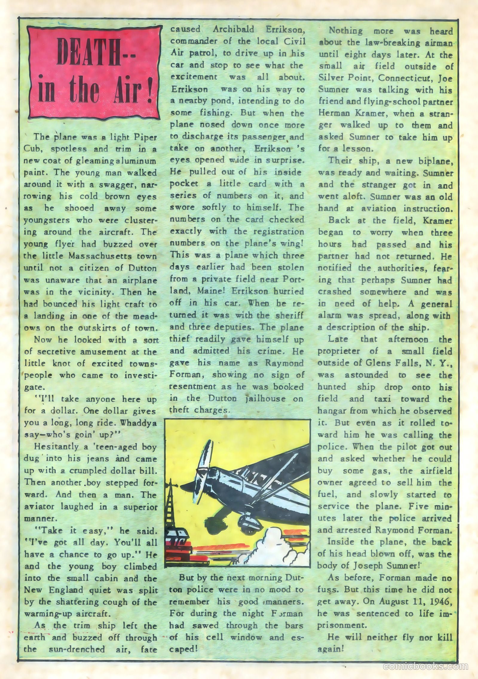 Gangsters and Gunmolls #4 (1952) — page 19 of 37