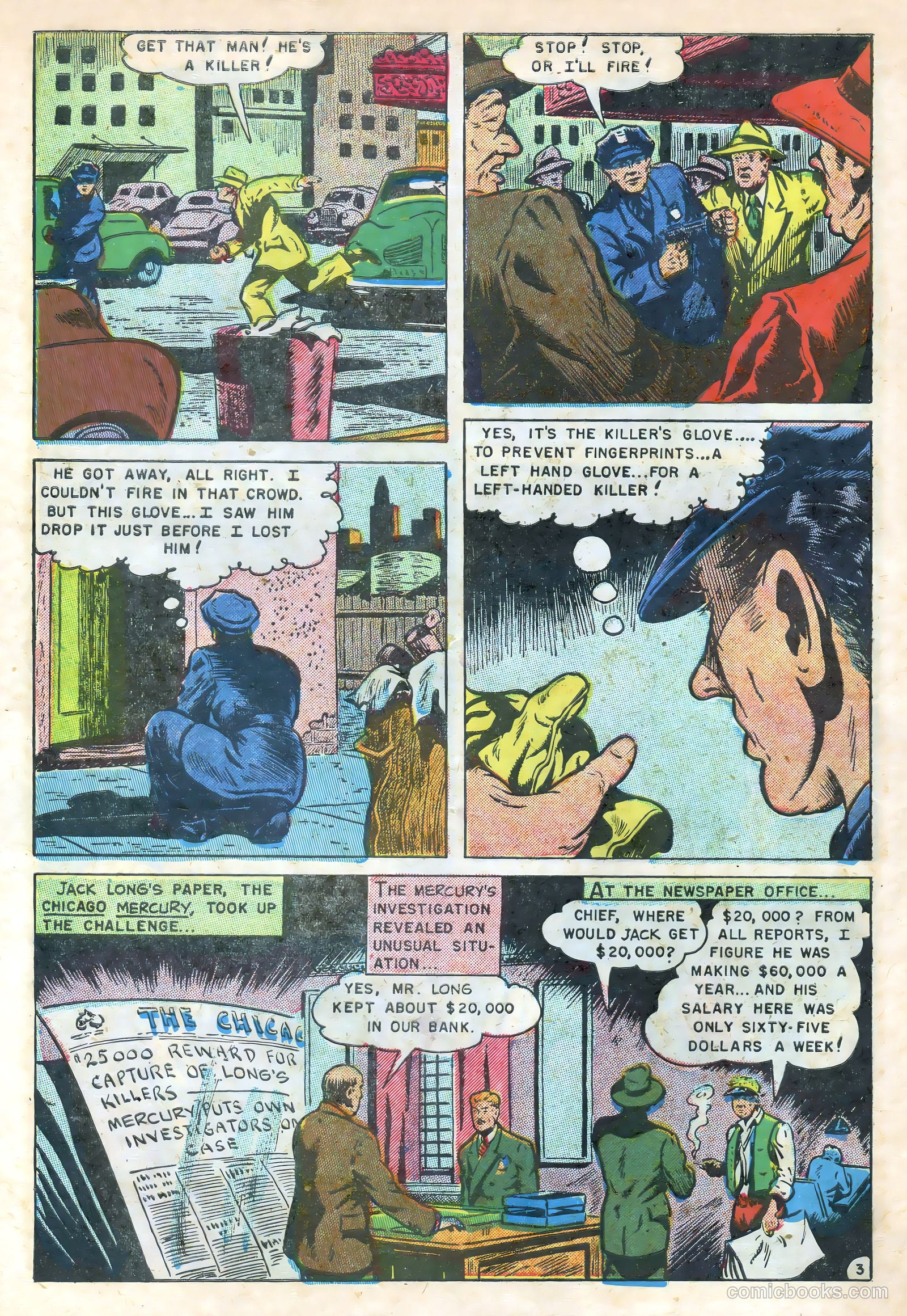 Gangsters and Gunmolls #4 (1952) — page 30 of 37