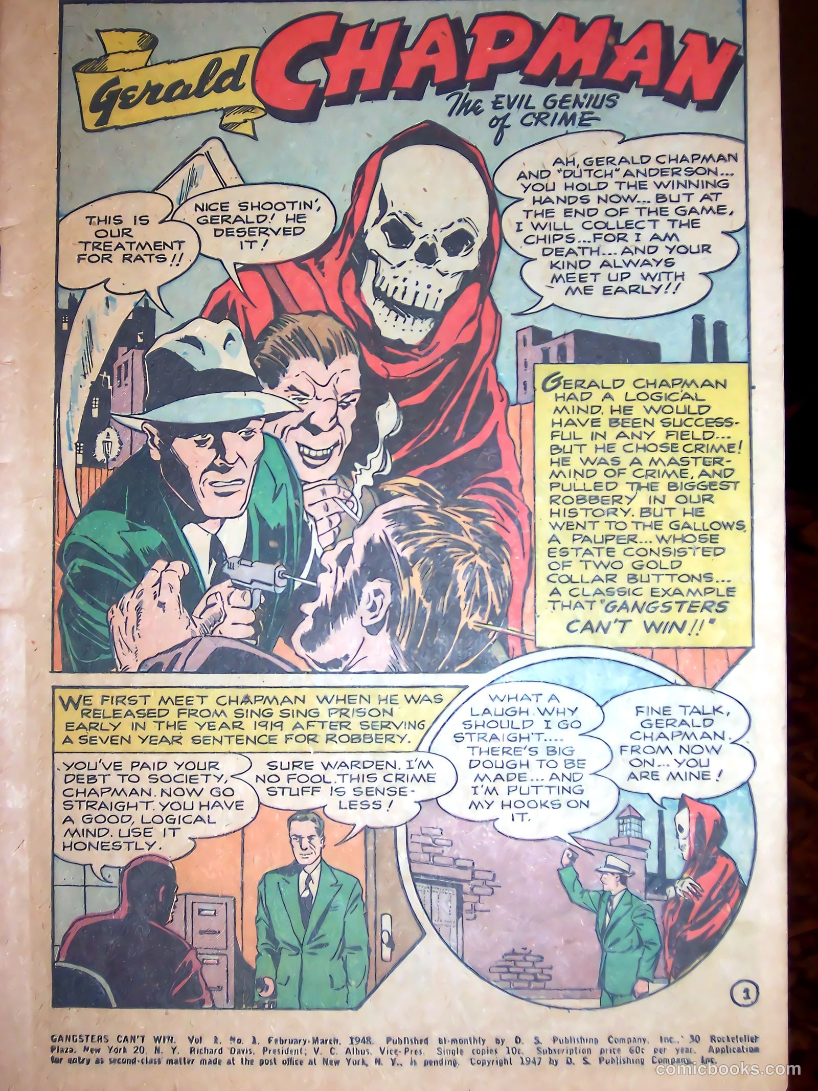Gangsters Can't Win #1 (1948) — page 3 of 53