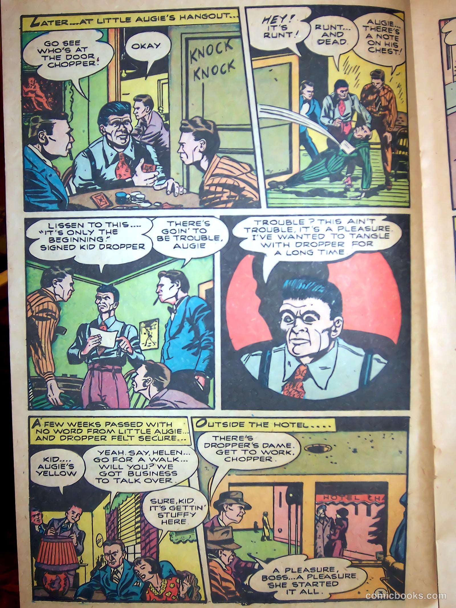 Gangsters Can't Win #1 (1948) — page 22 of 53