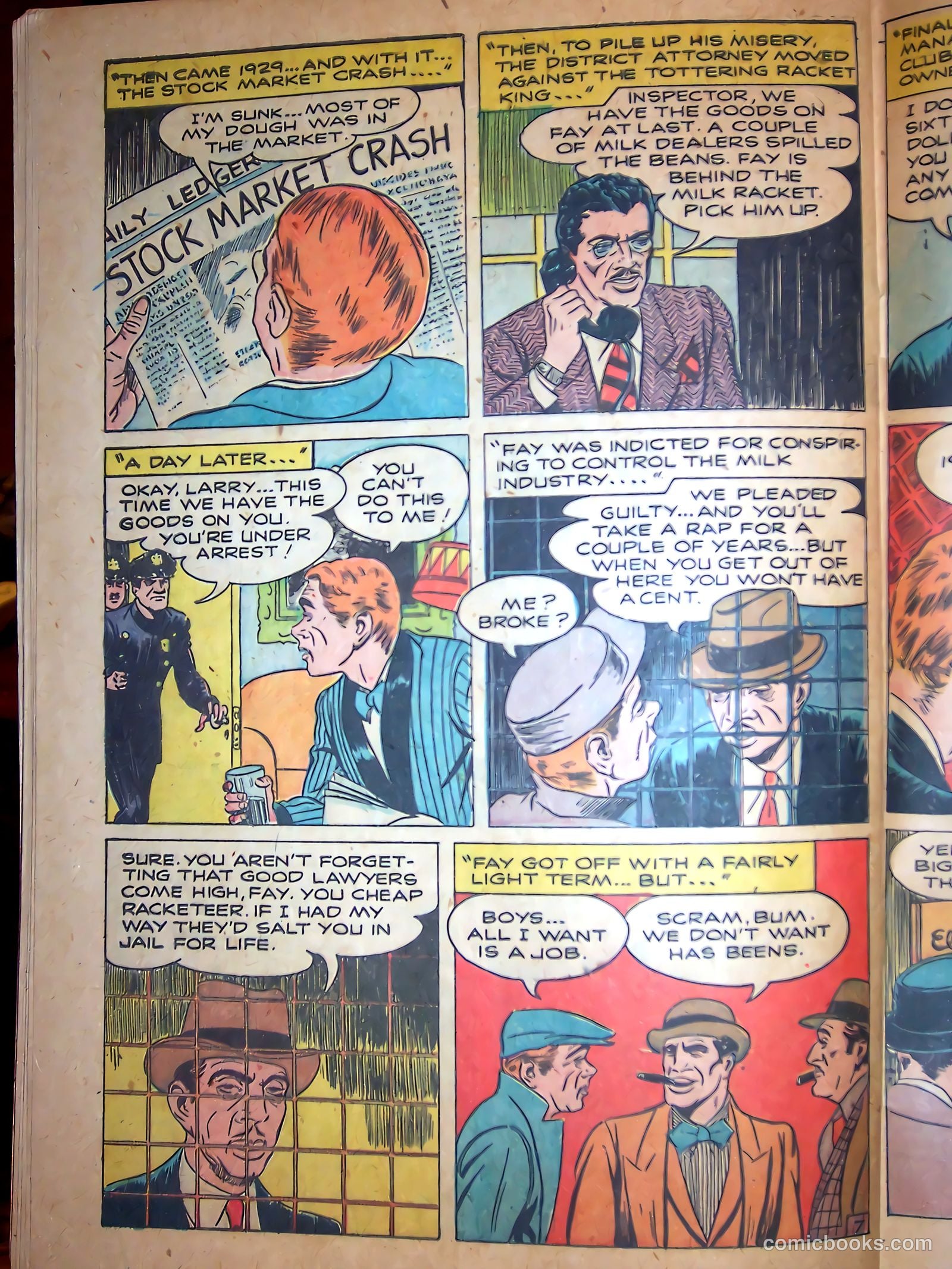 Gangsters Can't Win #1 (1948) — page 48 of 53