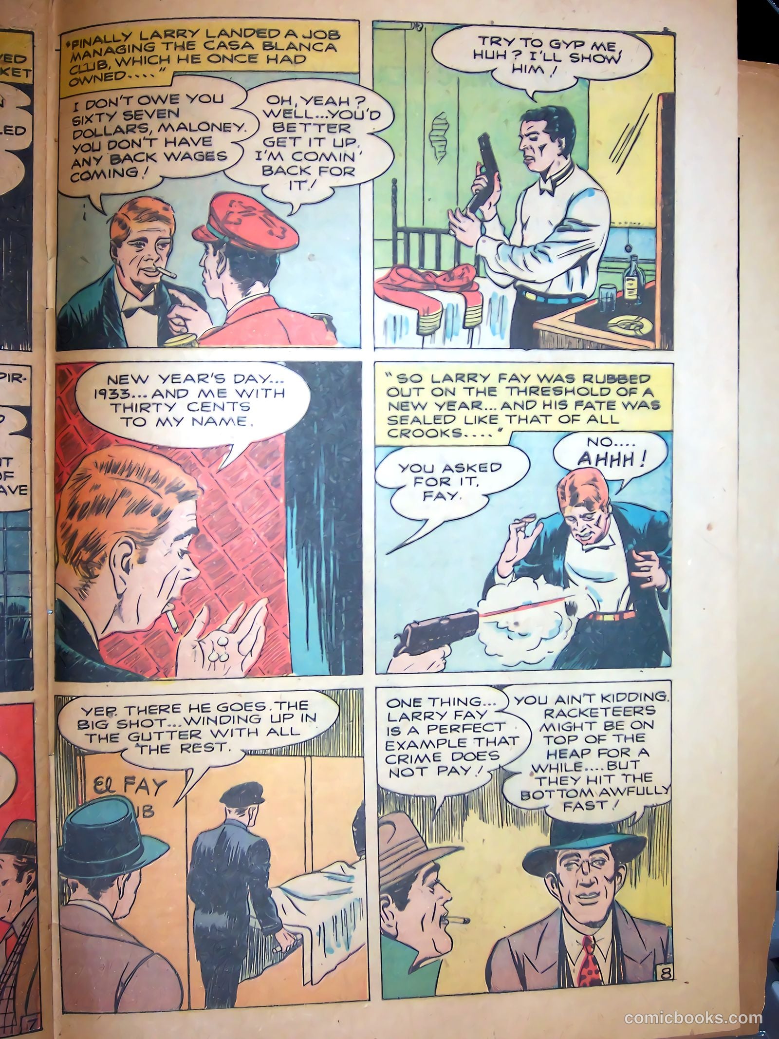 Gangsters Can't Win #1 (1948) — page 49 of 53