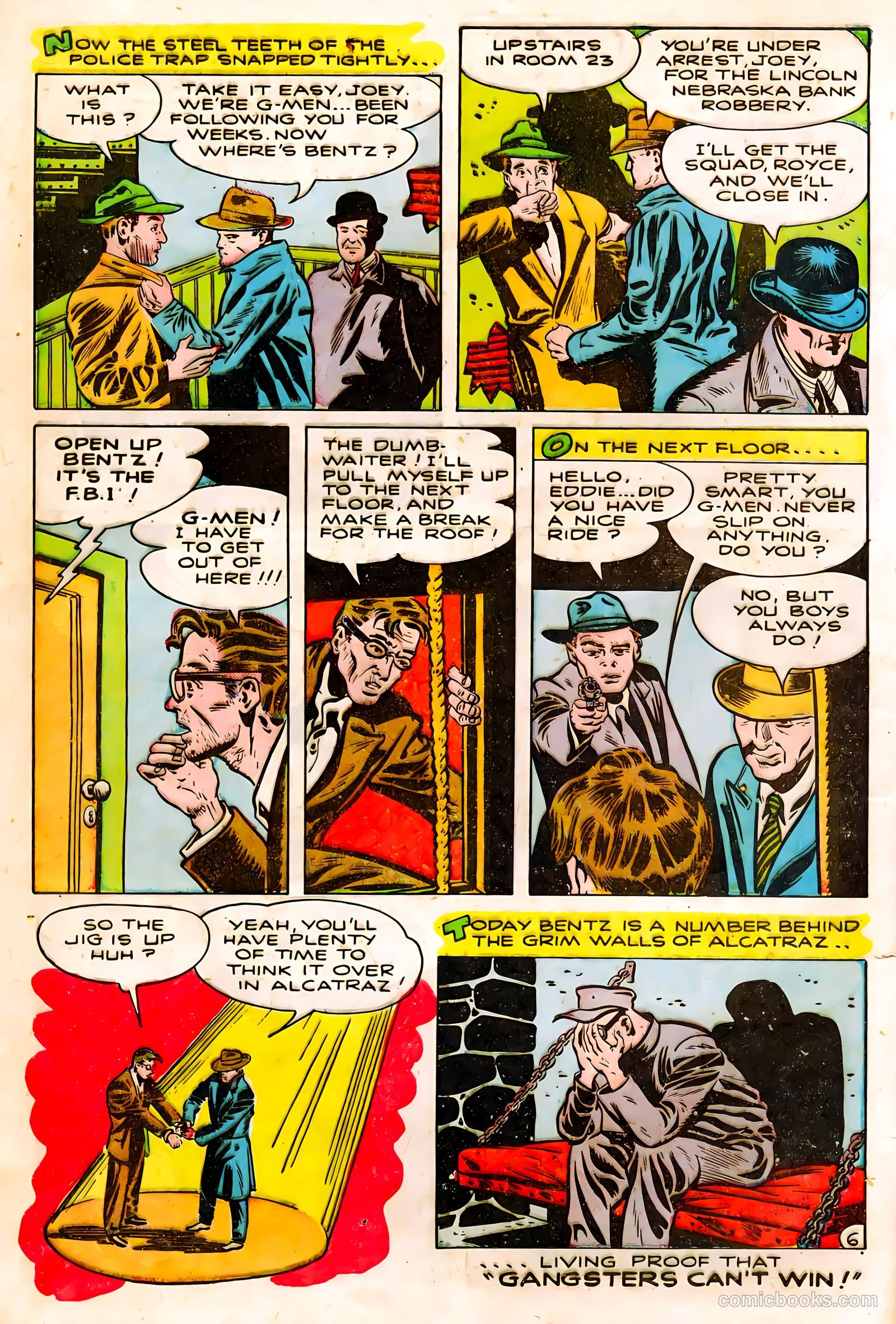 Gangsters Can't Win #2 (1948) — page 9 of 52