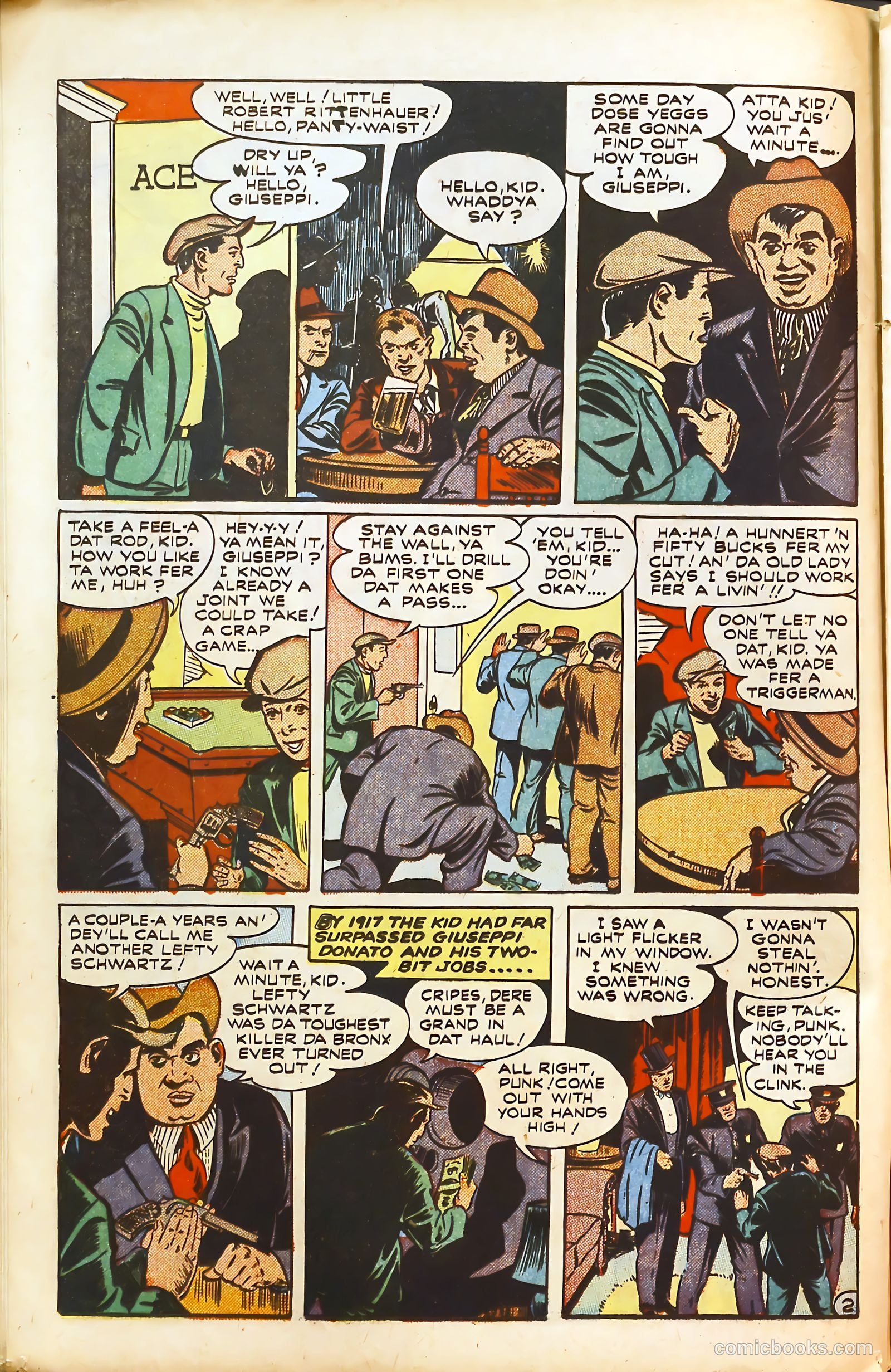 Gangsters Can't Win #4 (1948) — page 18 of 52
