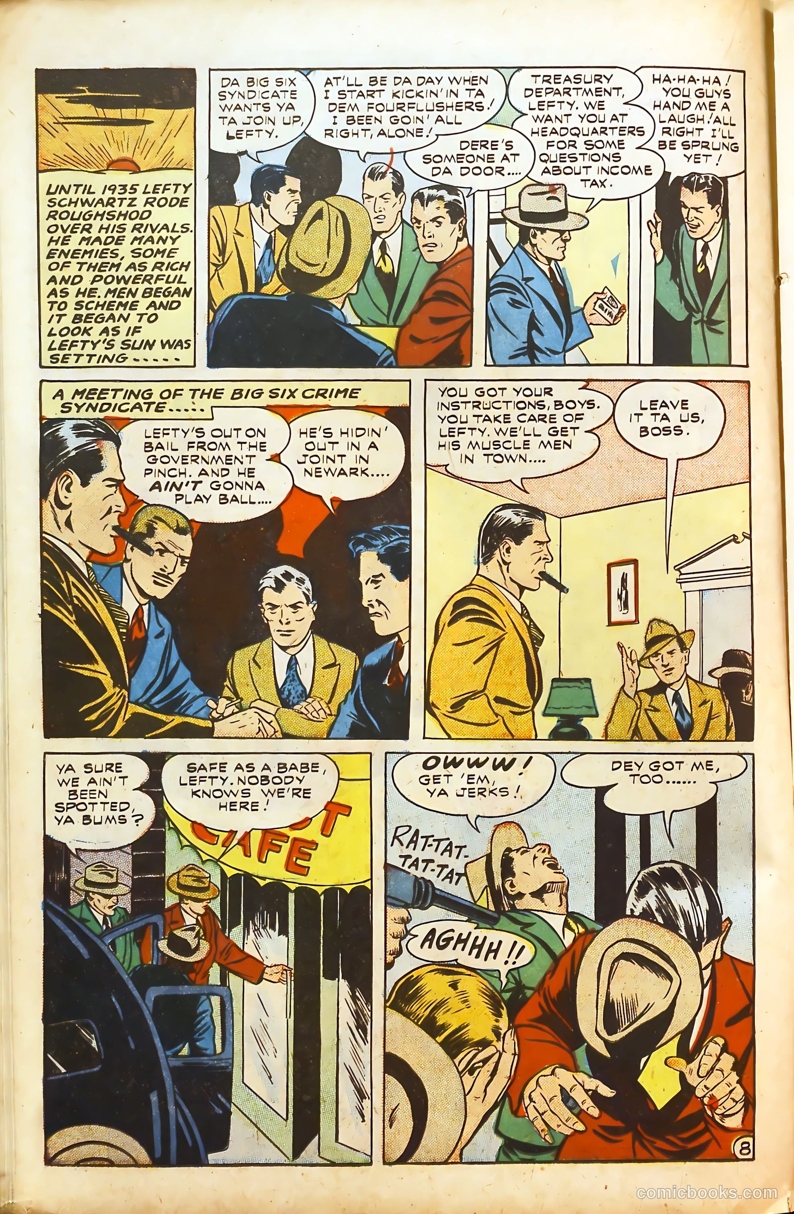 Gangsters Can't Win #4 (1948) — page 24 of 52