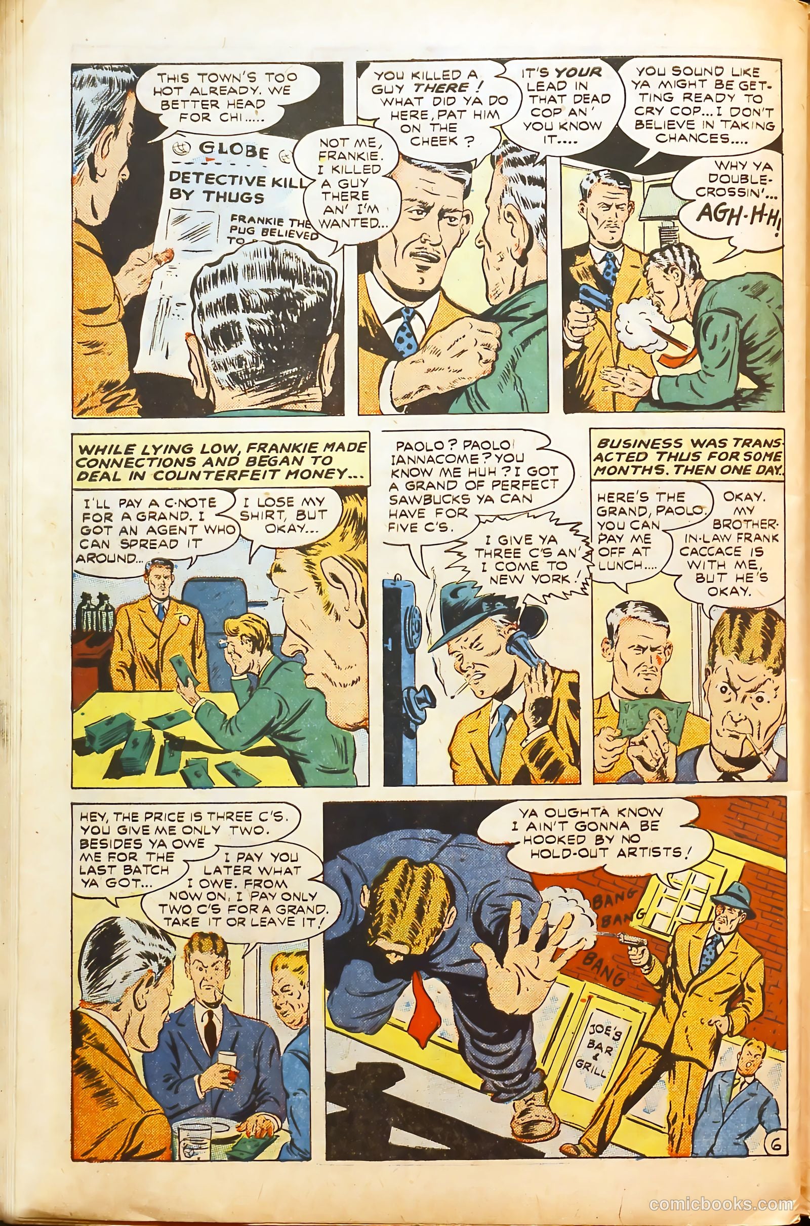 Gangsters Can't Win #4 (1948) — page 46 of 52