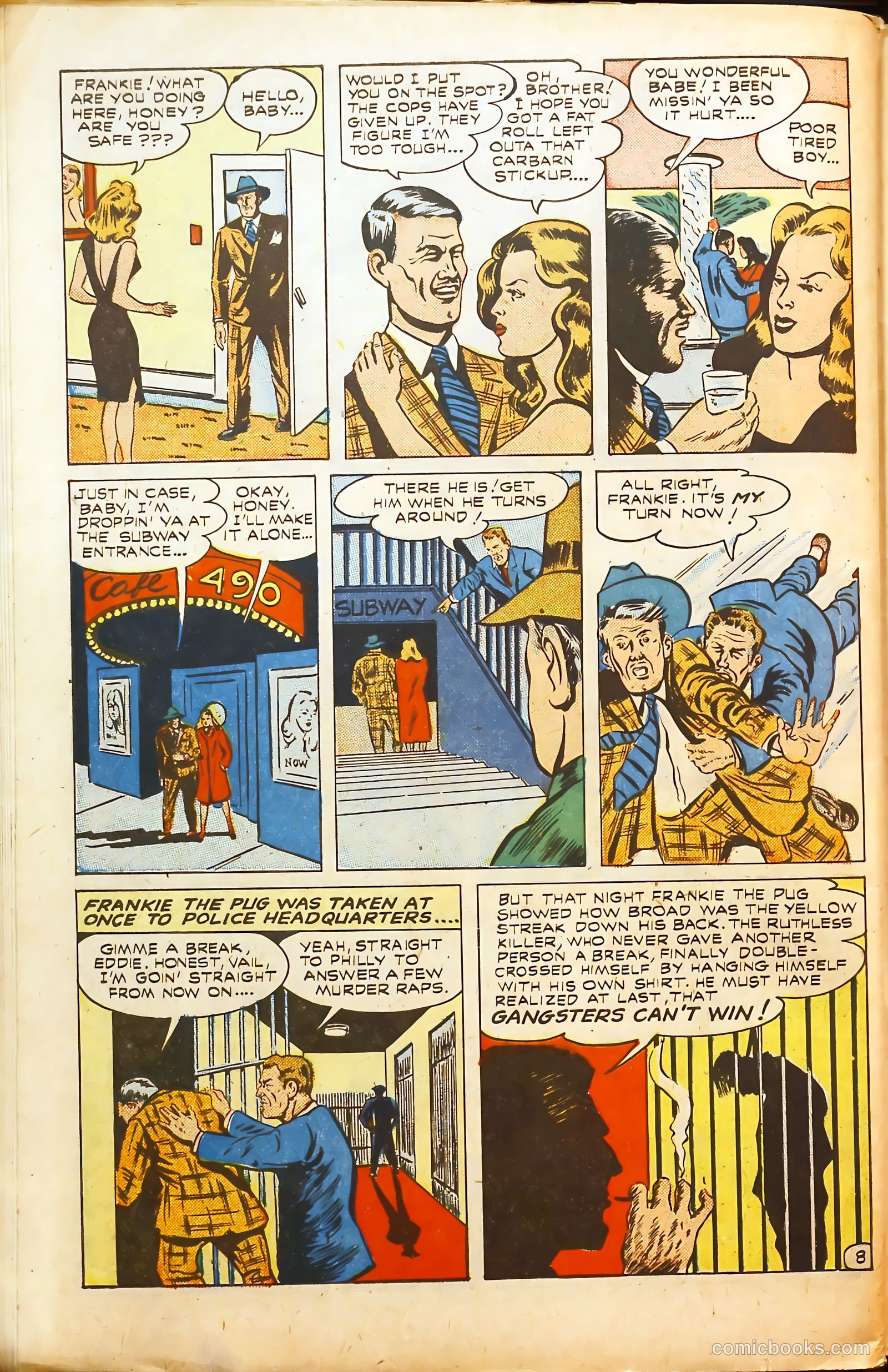 Gangsters Can't Win #4 (1948) — page 48 of 52