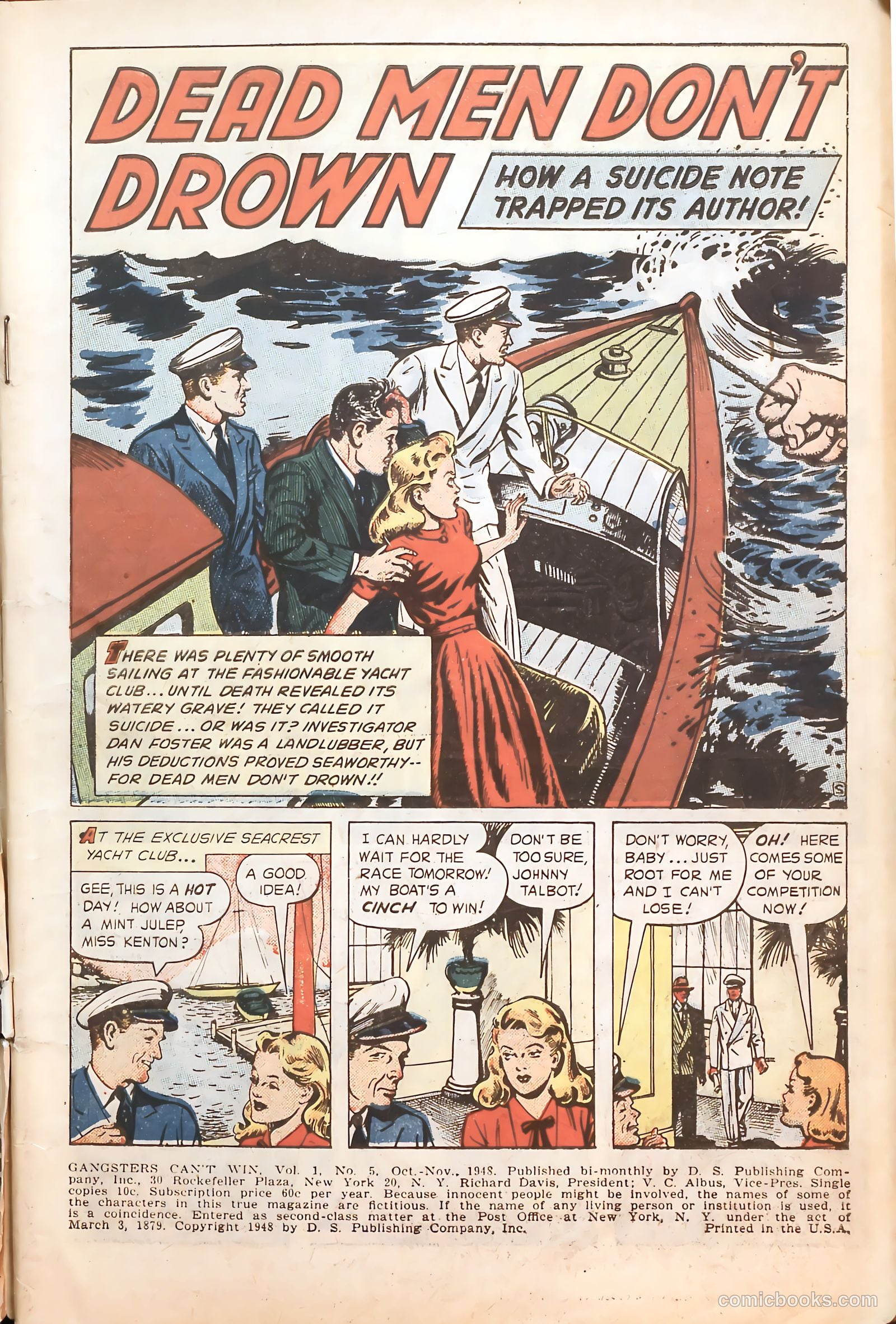 Gangsters Can't Win #5 (1948) — page 3 of 52