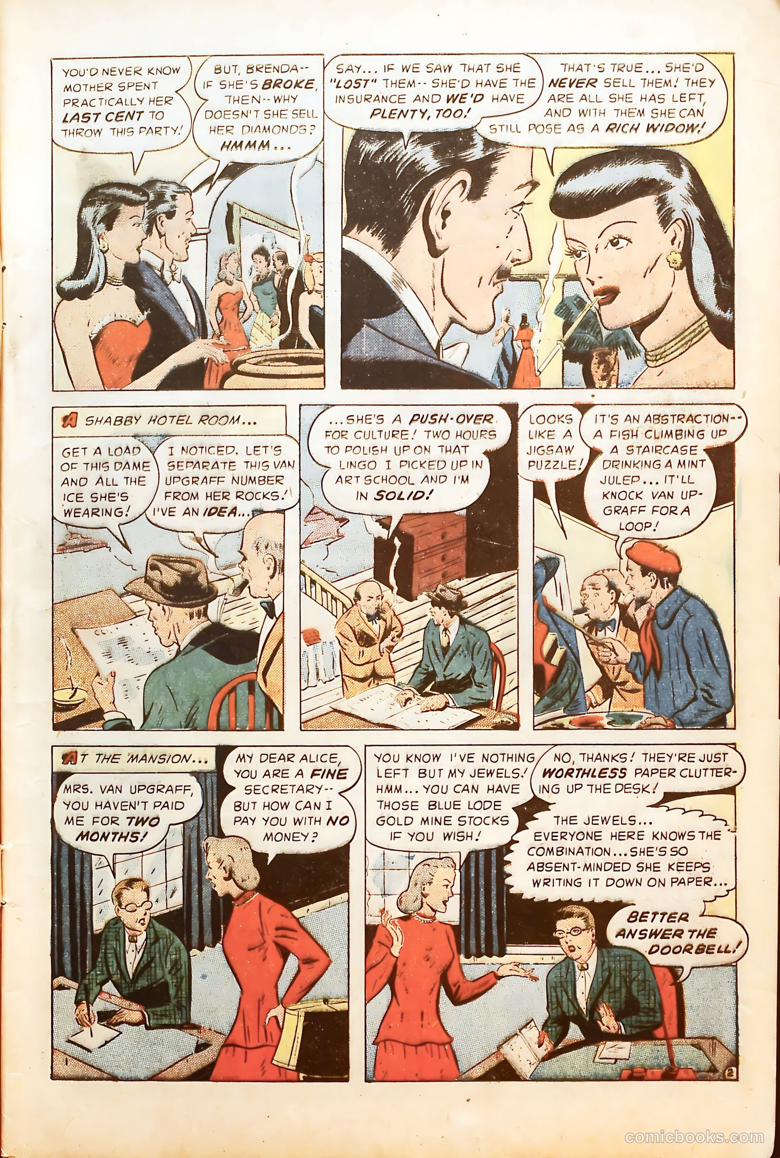 Gangsters Can't Win #5 (1948) — page 13 of 52