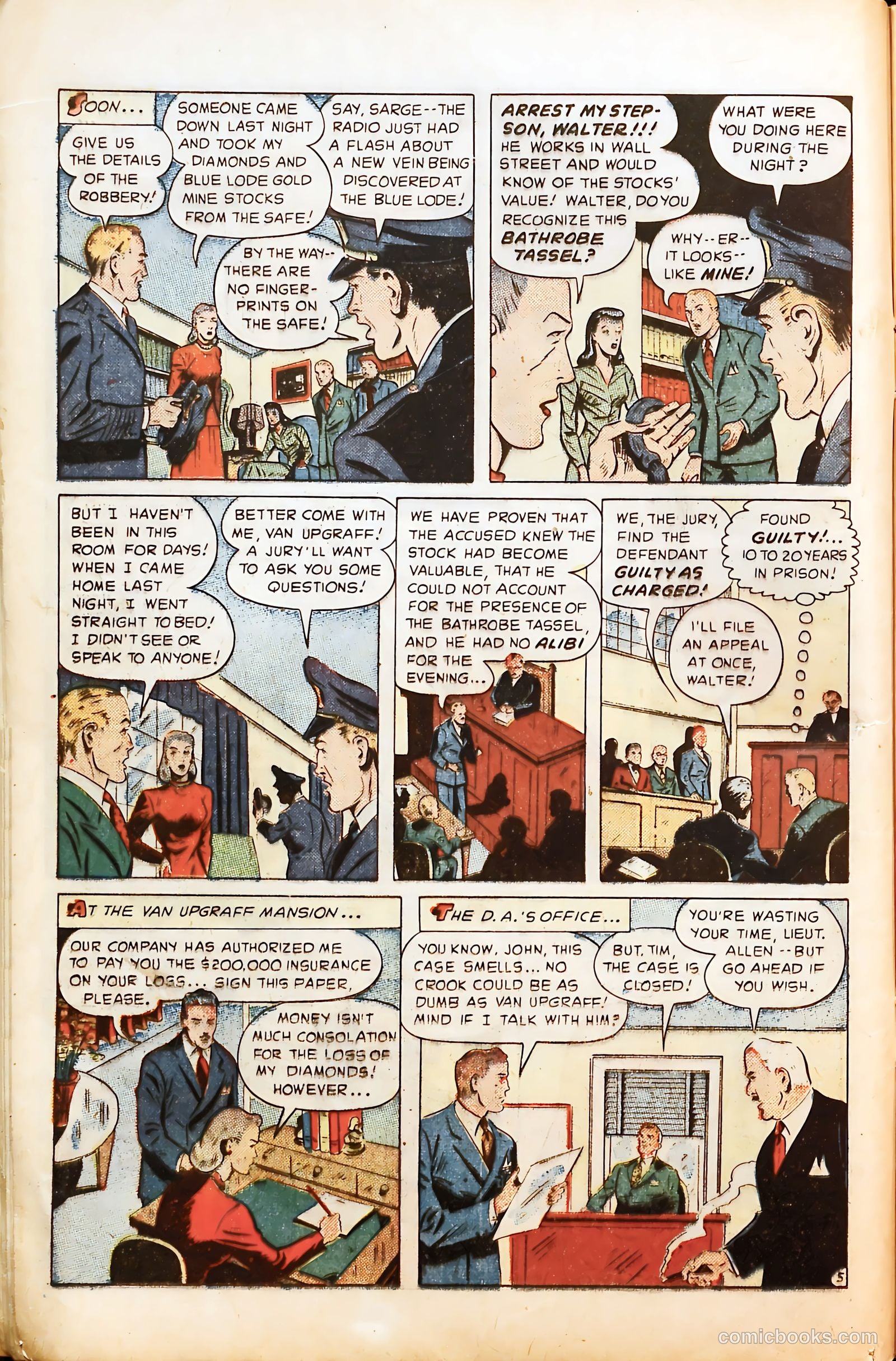 Gangsters Can't Win #5 (1948) — page 16 of 52