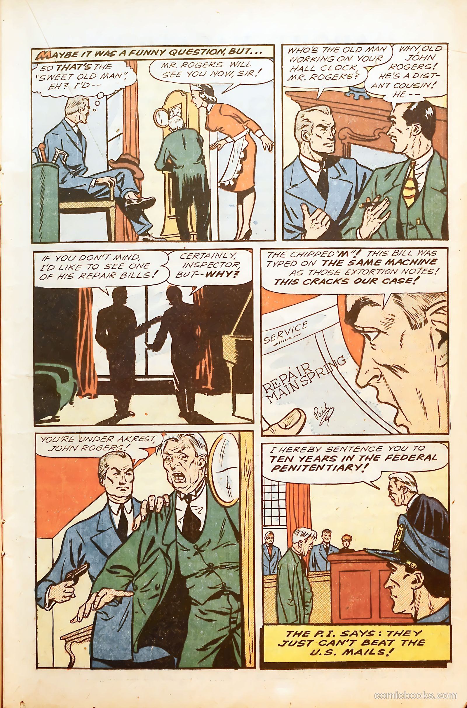 Gangsters Can't Win #5 (1948) — page 21 of 52