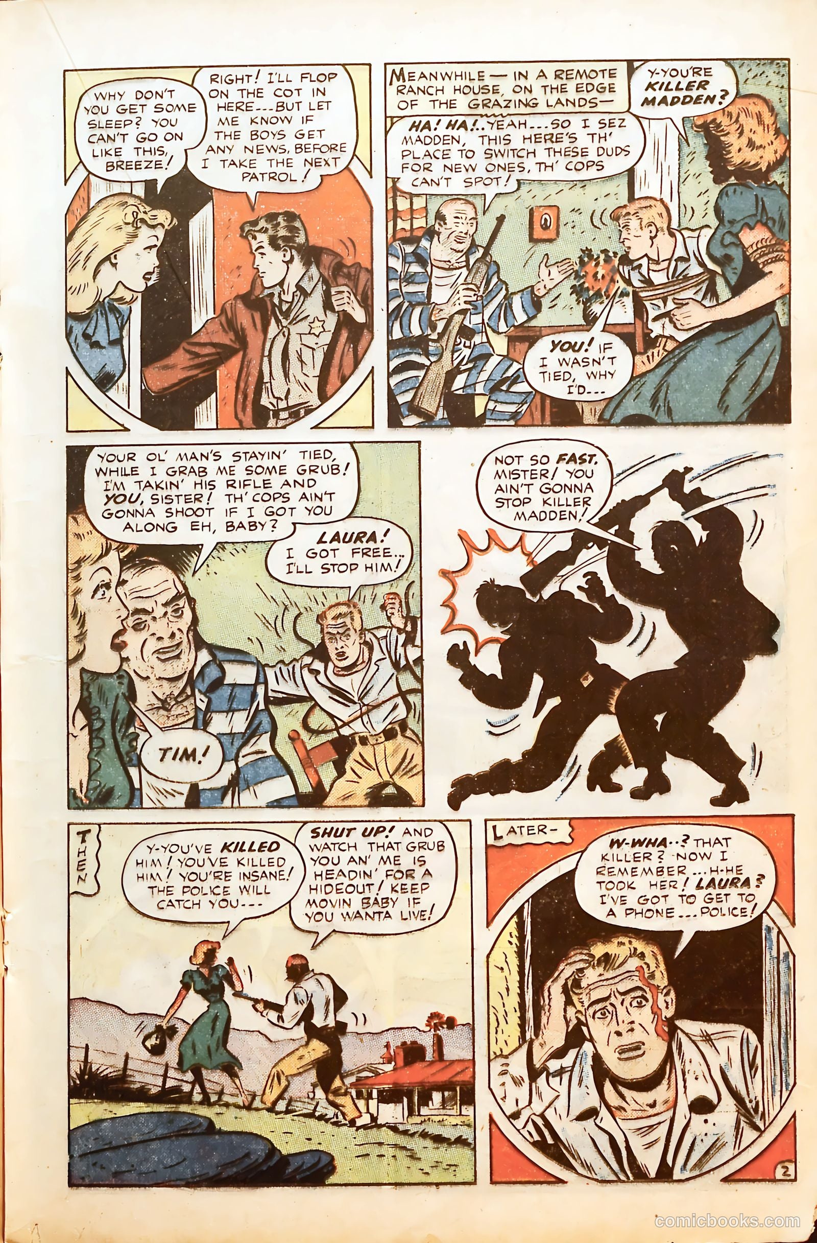 Gangsters Can't Win #5 (1948) — page 24 of 52