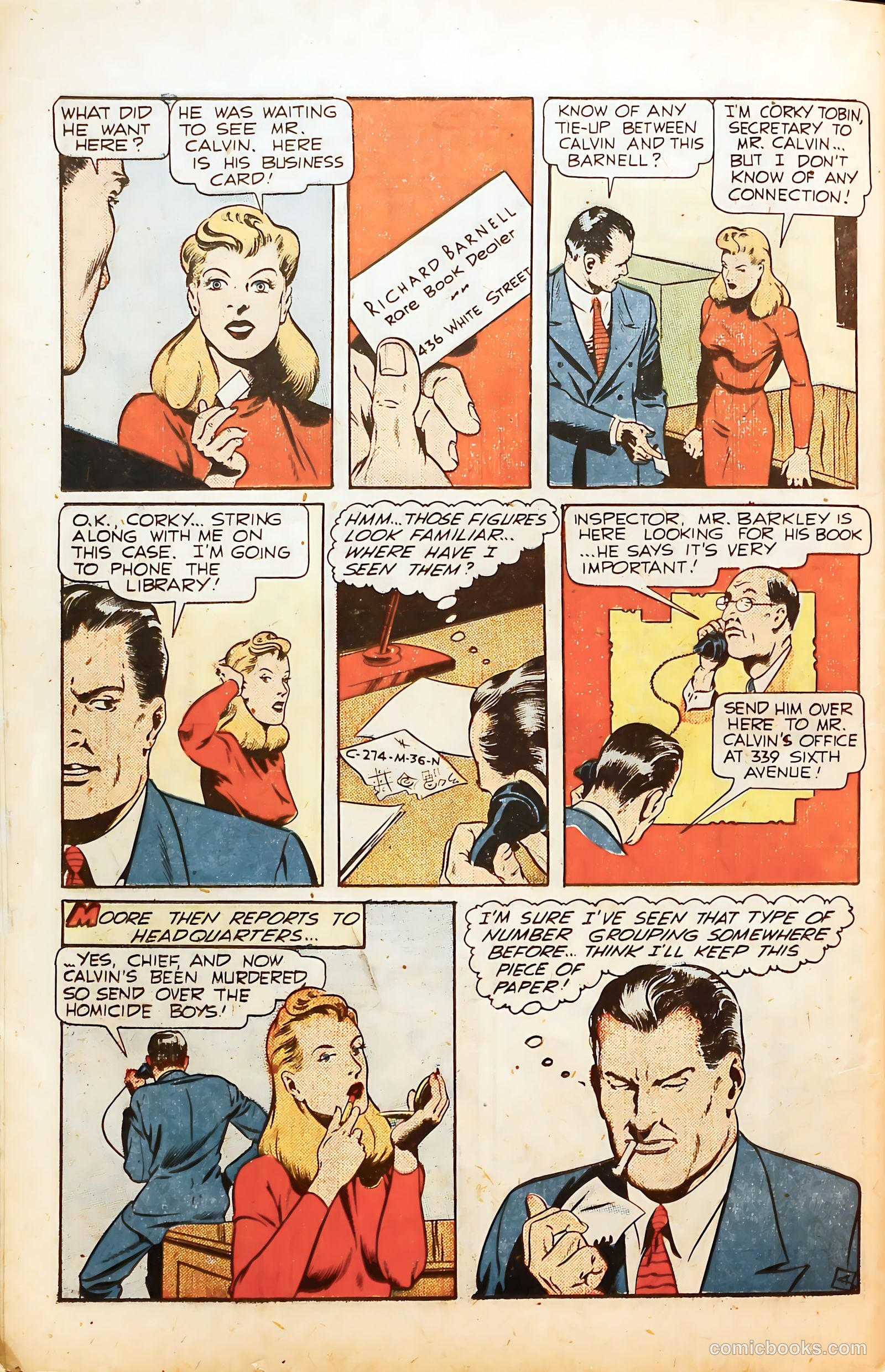 Gangsters Can't Win #5 (1948) — page 35 of 52
