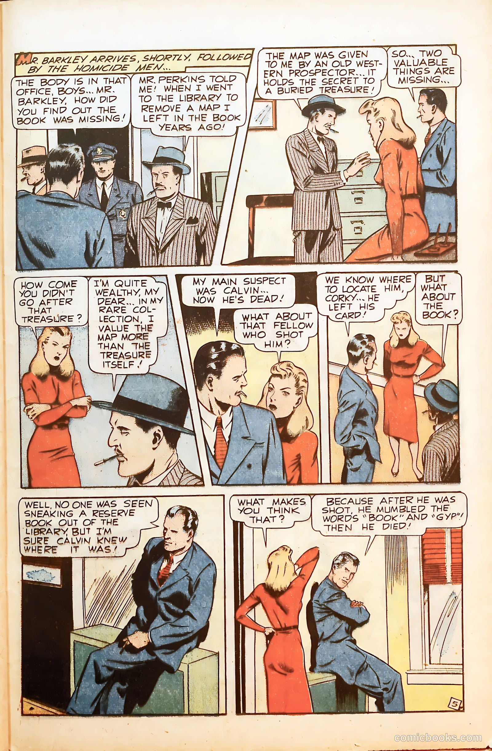 Gangsters Can't Win #5 (1948) — page 36 of 52