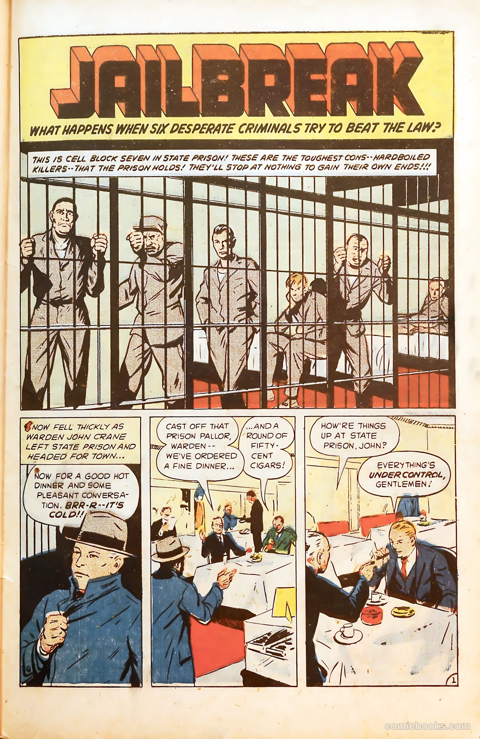 Gangsters Can't Win #5 (1948) — page 42 of 52