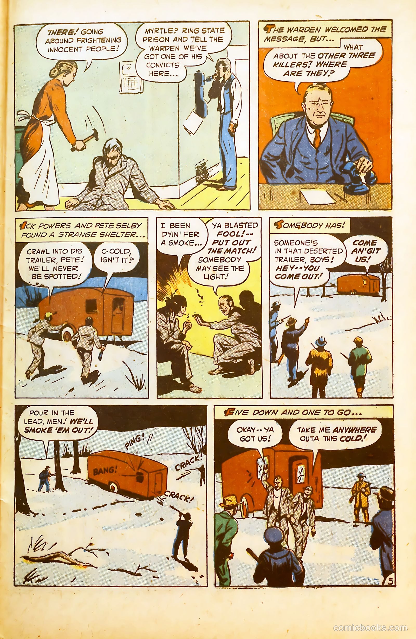 Gangsters Can't Win #5 (1948) — page 46 of 52