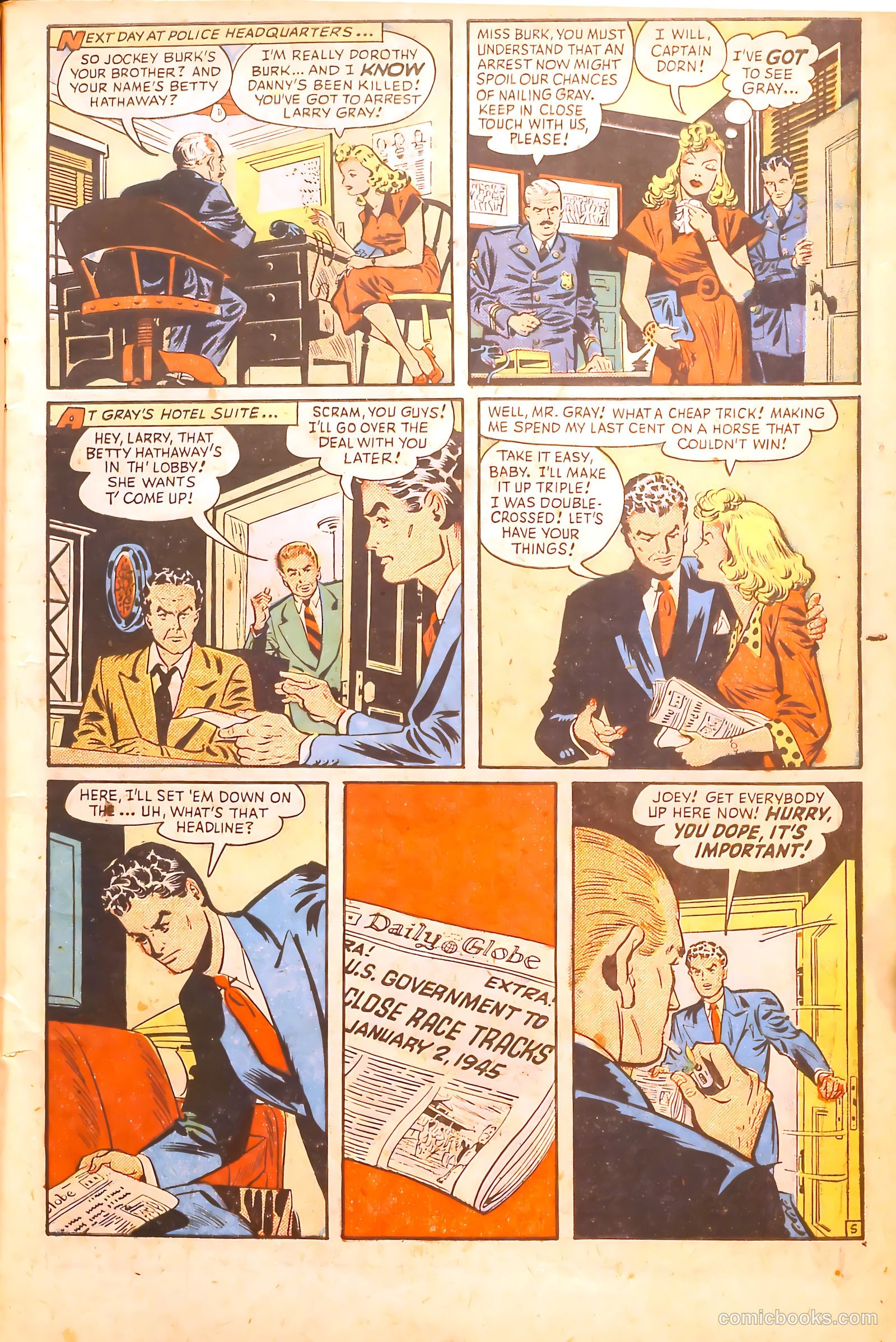 Gangsters Can't Win #6 (1948) — page 7 of 51