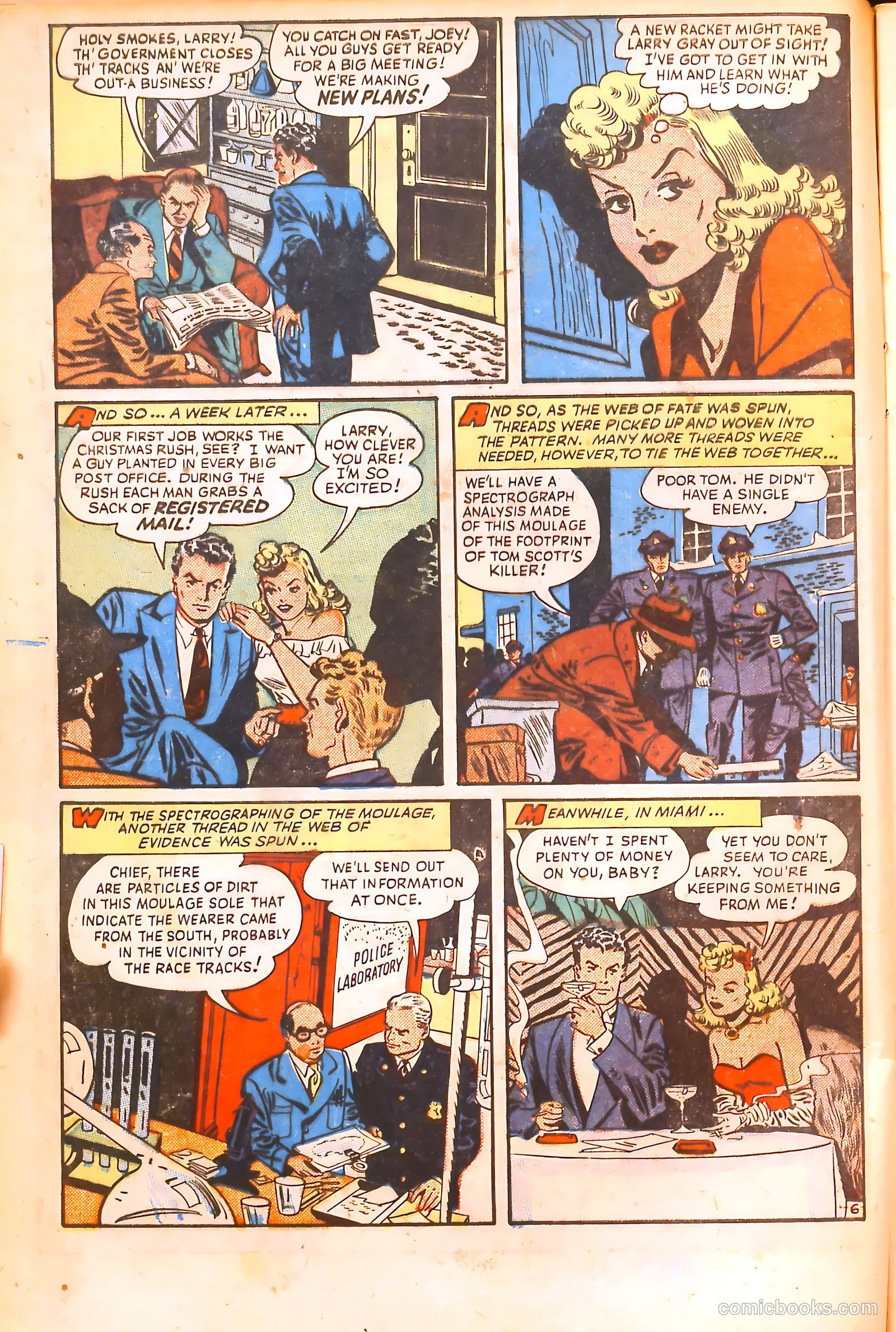 Gangsters Can't Win #6 (1948) — page 8 of 51