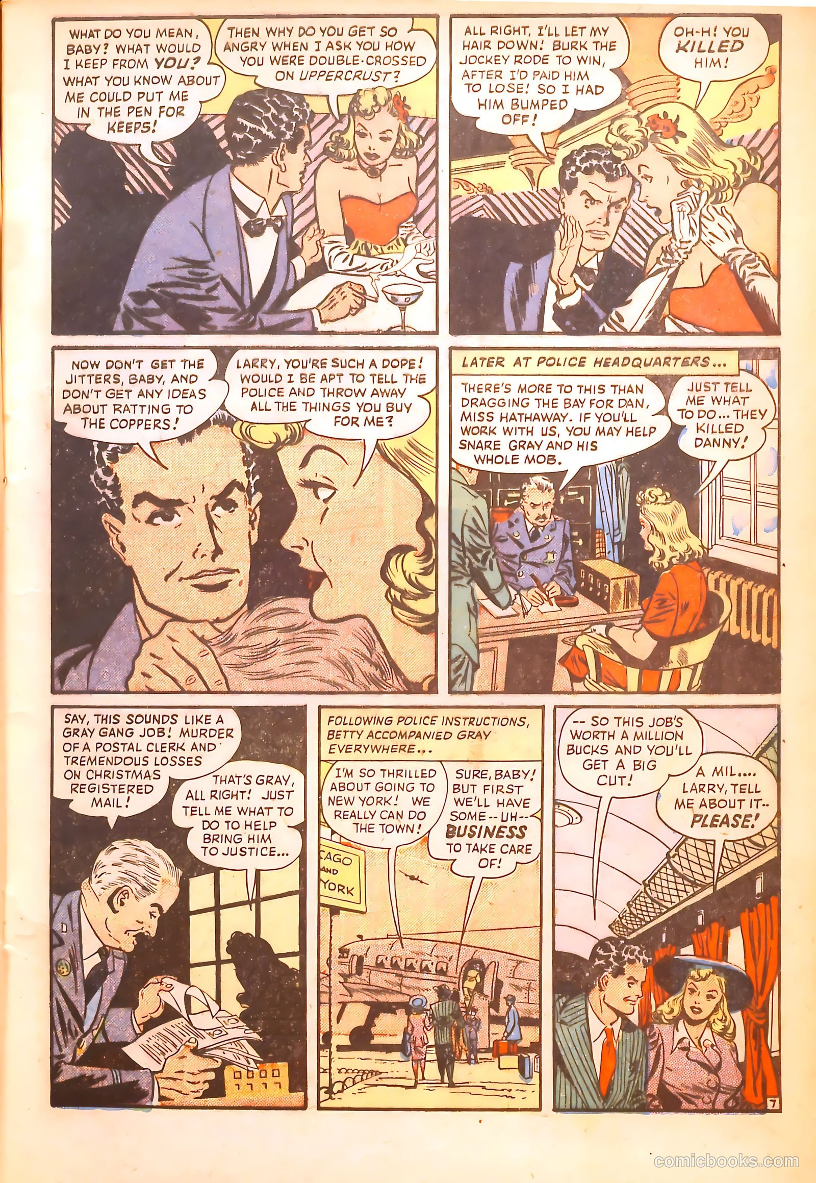 Gangsters Can't Win #6 (1948) — page 9 of 51