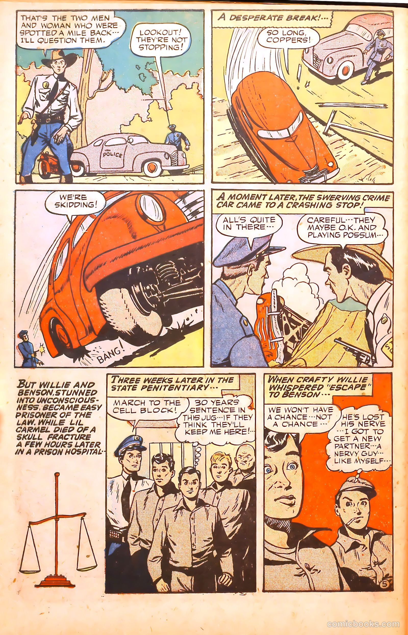 Gangsters Can't Win #6 (1948) — page 45 of 51