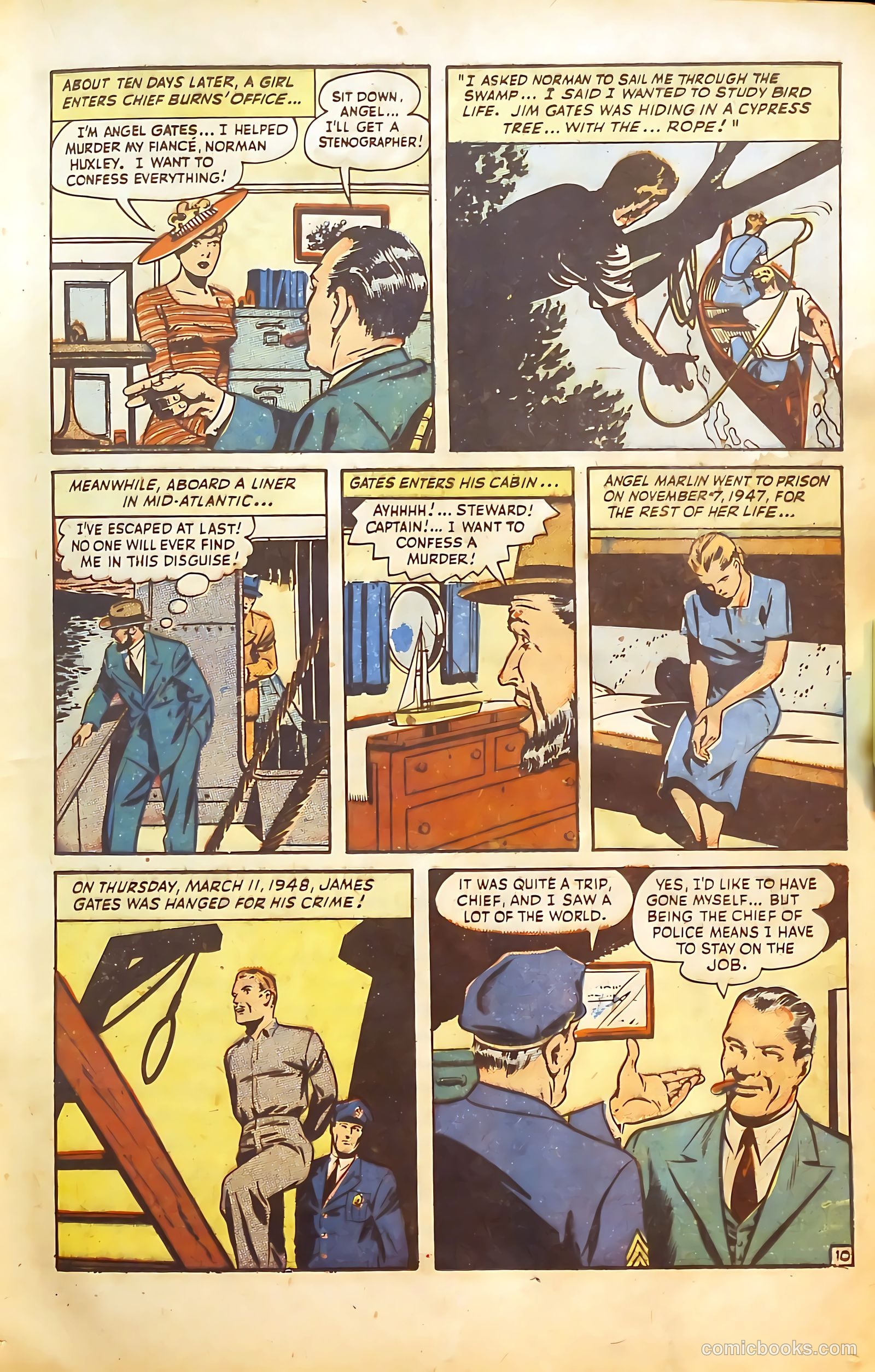 Gangsters Can't Win #7 (1949) — page 21 of 52