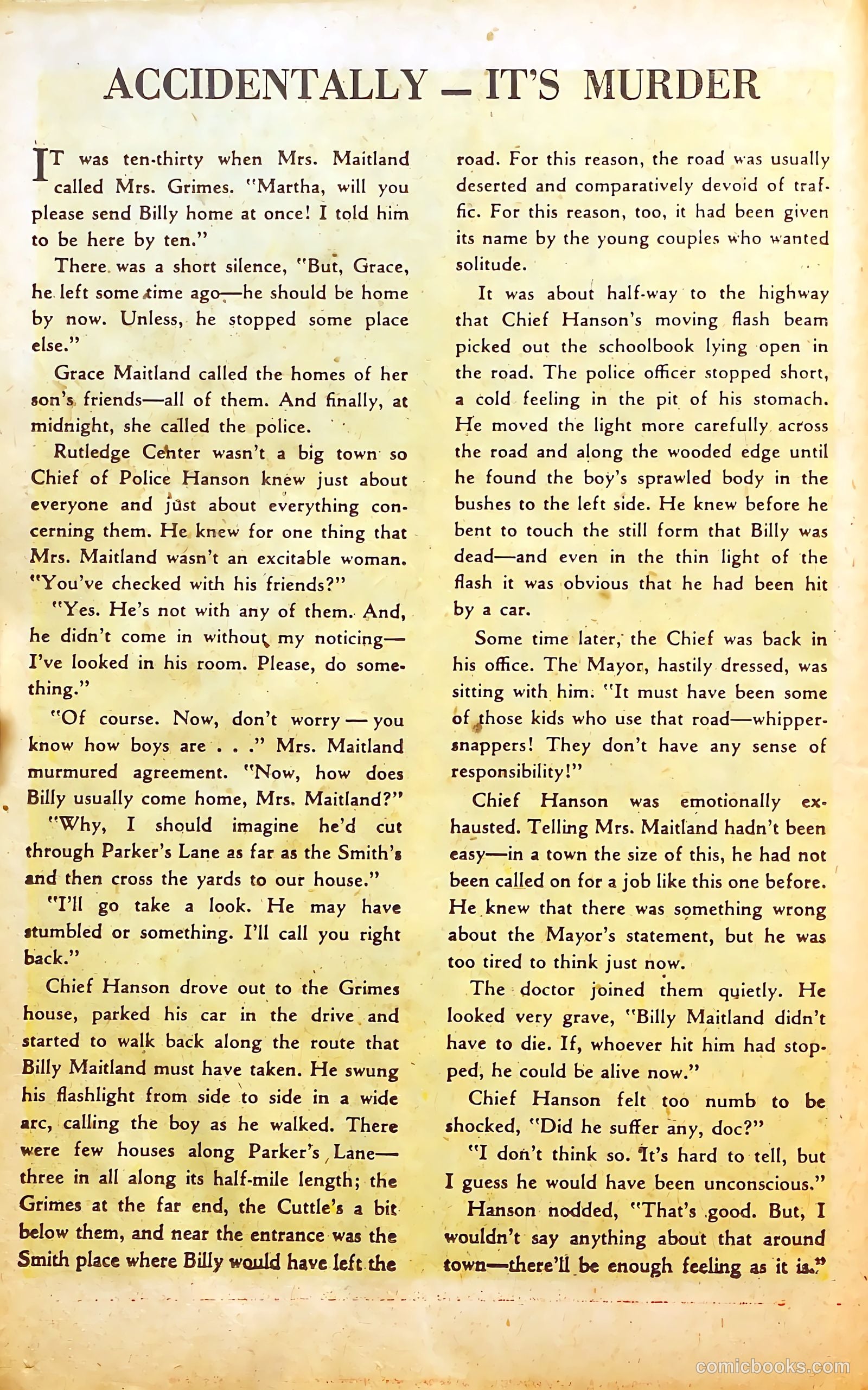 Gangsters Can't Win #7 (1949) — page 22 of 52