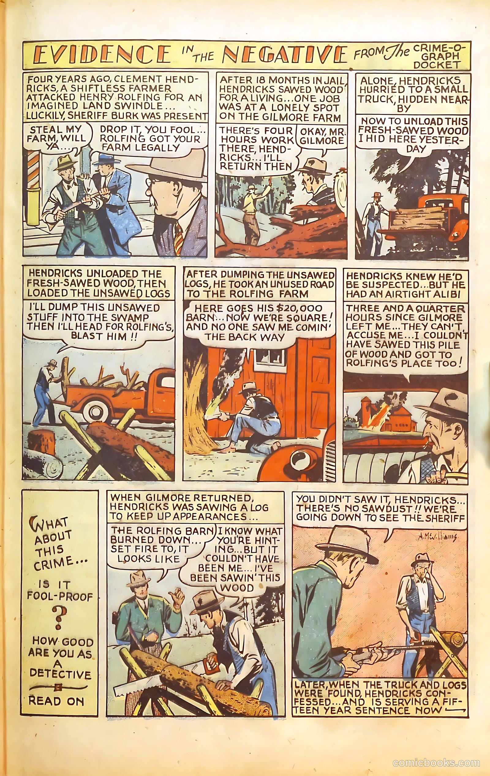Gangsters Can't Win #7 (1949) — page 33 of 52