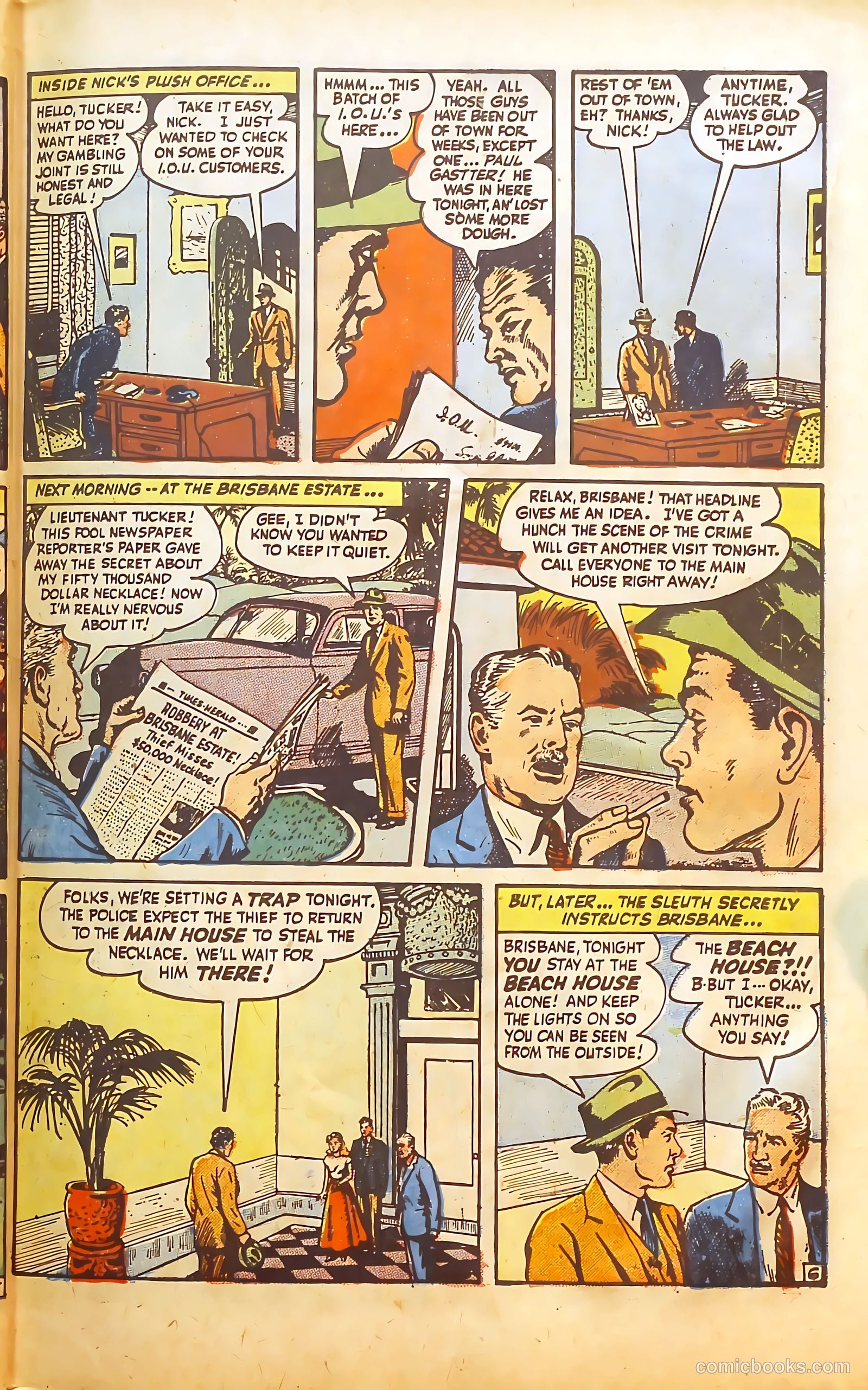 Gangsters Can't Win #7 (1949) — page 39 of 52